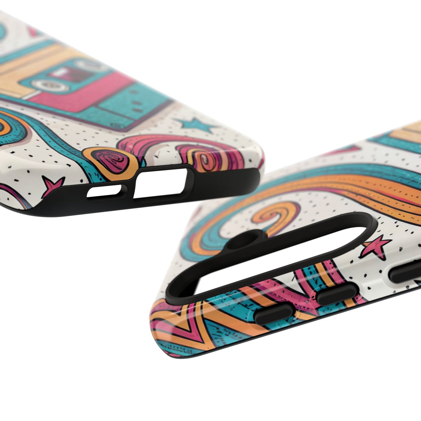 Retro Cassette Samsung Tough Phone Case