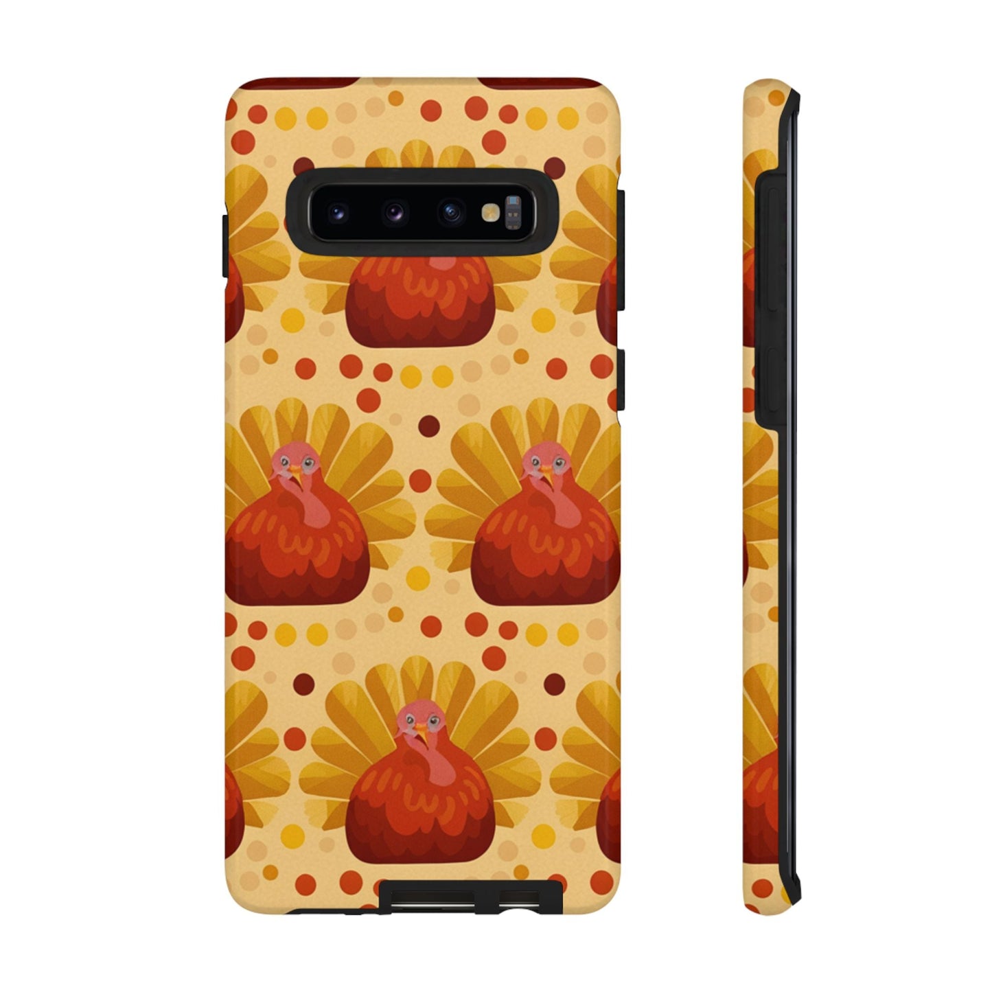 Turkey Samsung phone case with festive turkey pattern and durable dual-layer protection