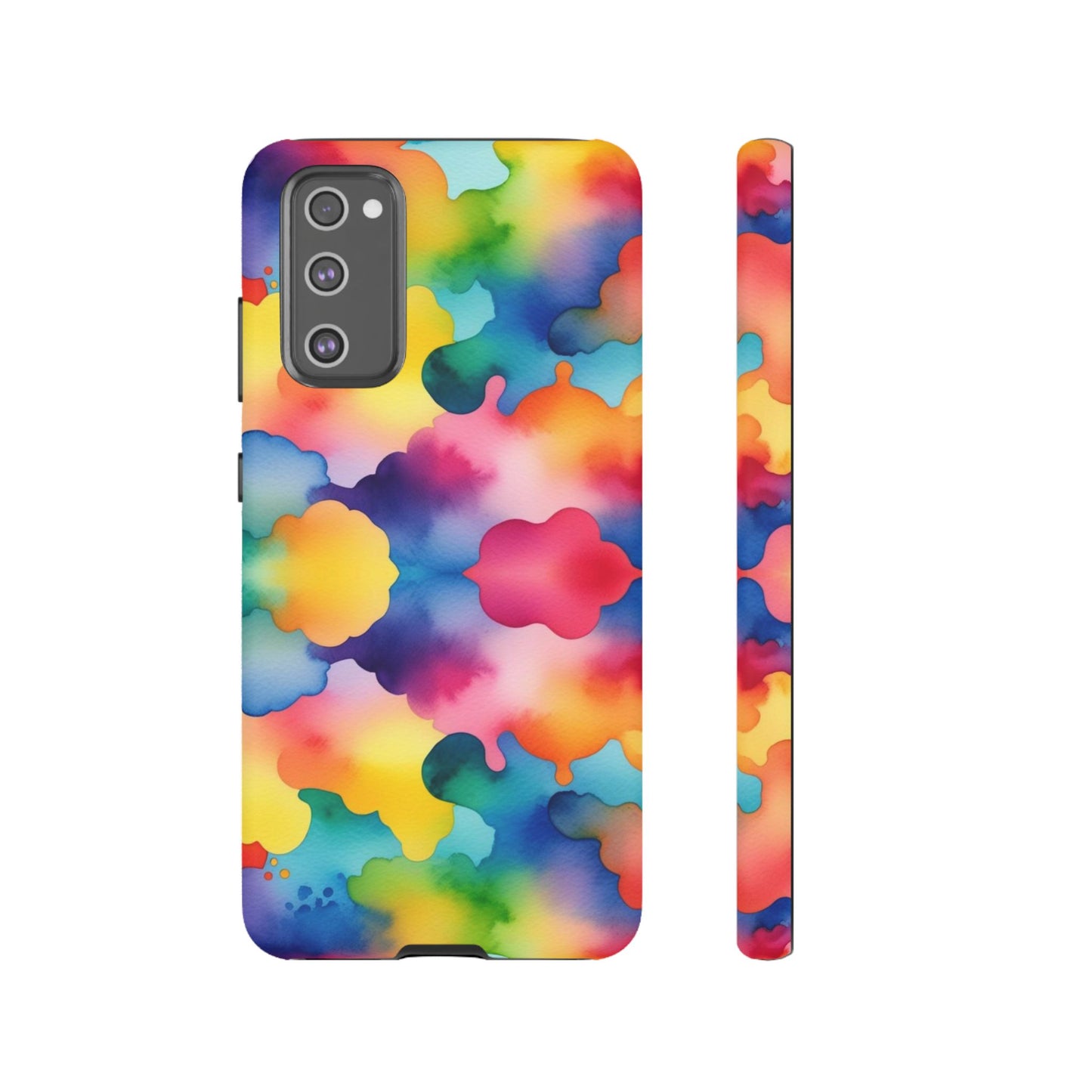Rainbow Watercolor Samsung Tough Case