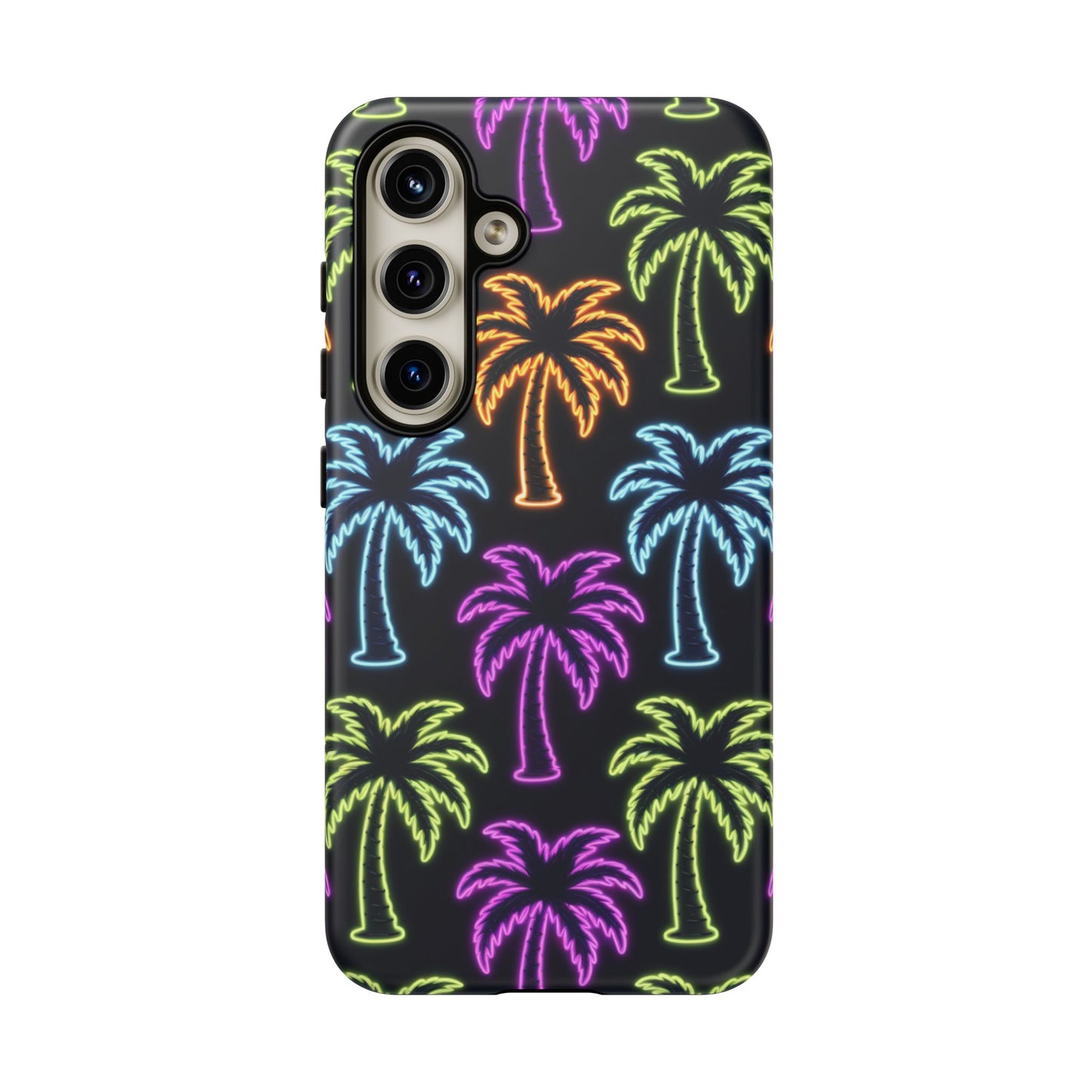 Neon Palm Trees Phone Case