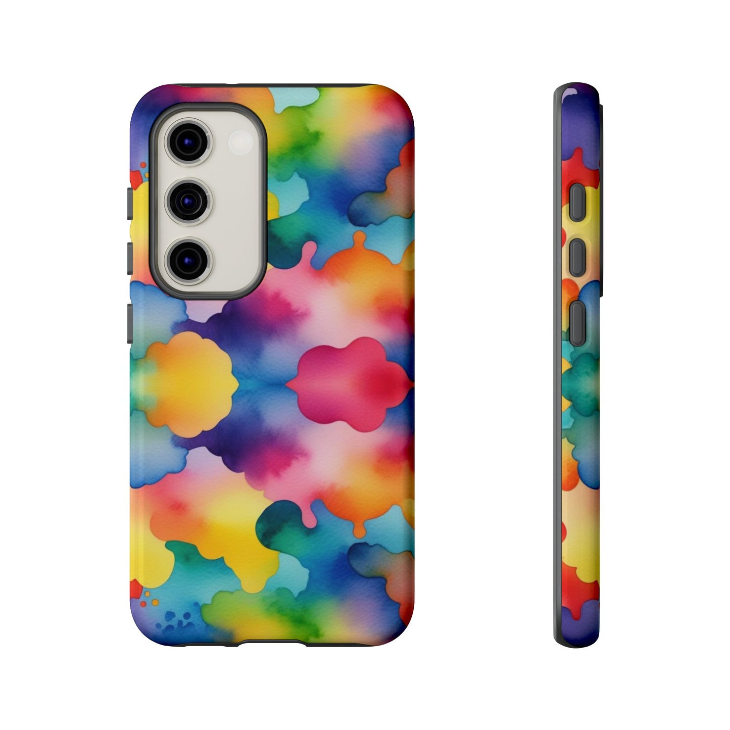 Rainbow Watercolor Samsung Tough Case