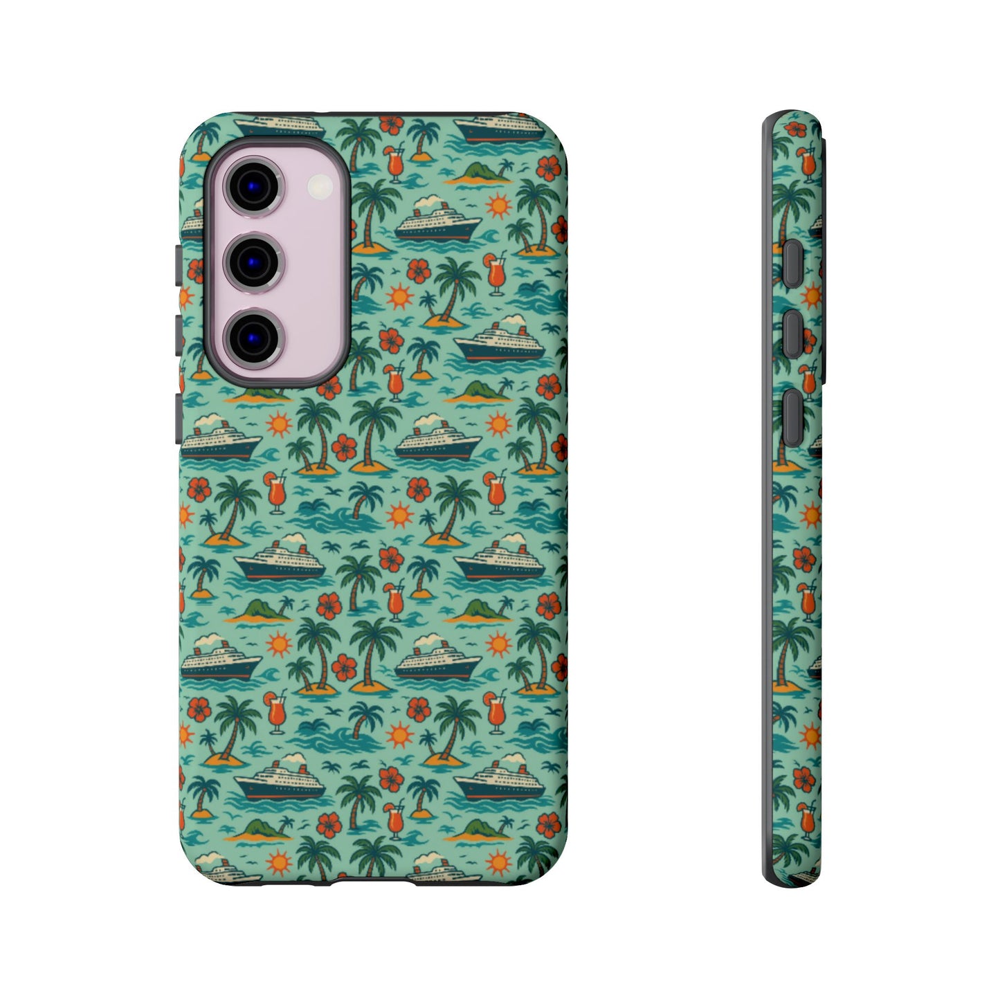 Tropical Cruise Design Samsung Phone Case