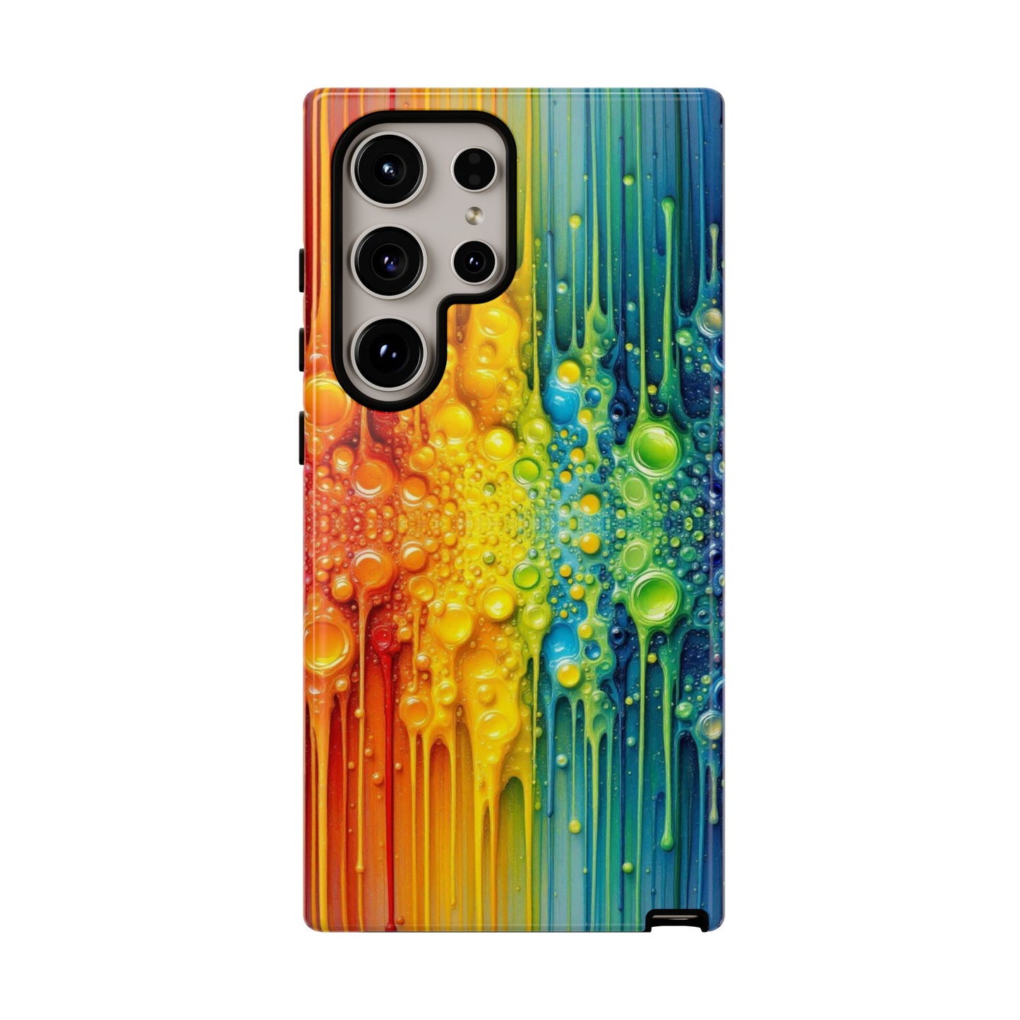 Rainbow Paint Splash Samsung Tough Case