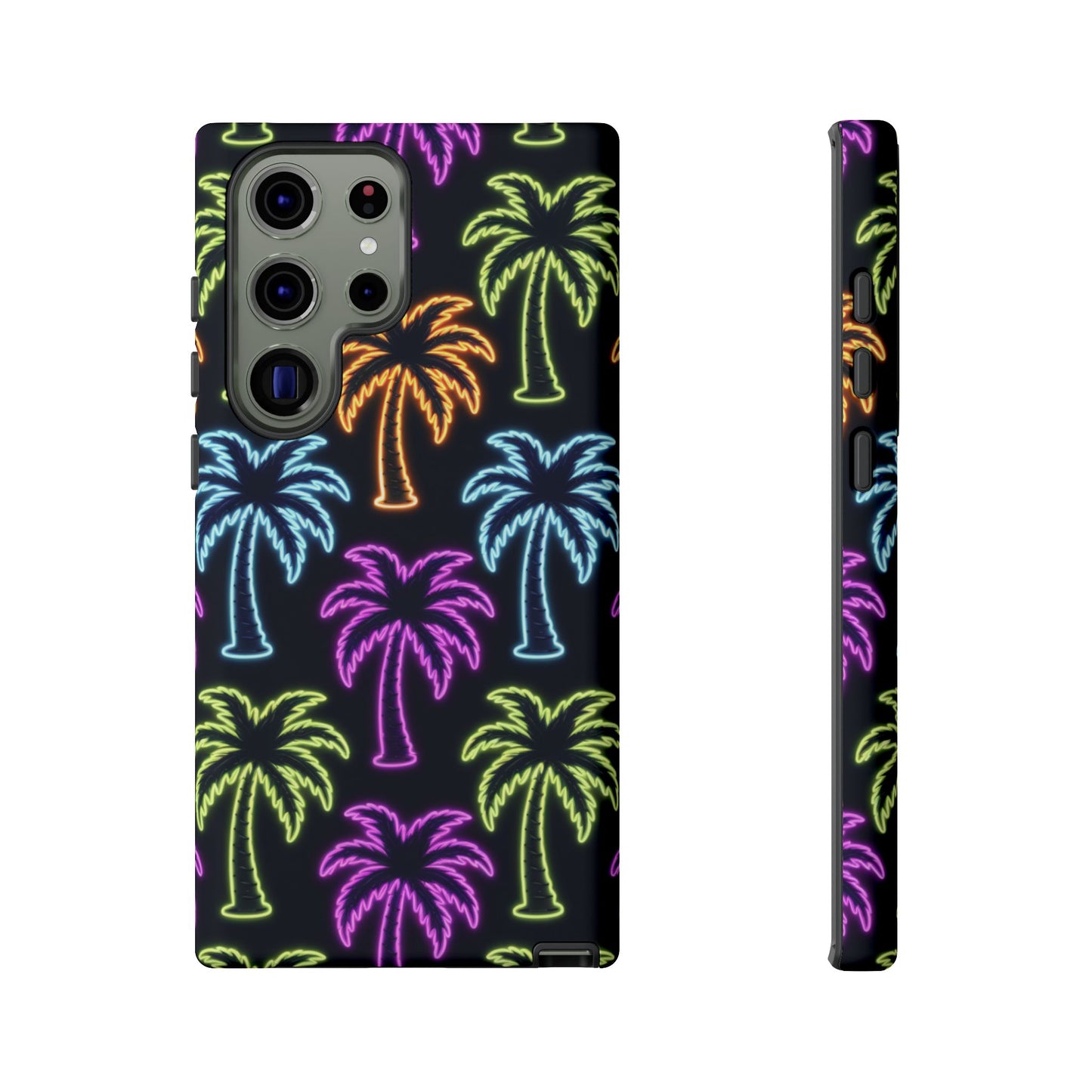 Neon Palm Trees Phone Case