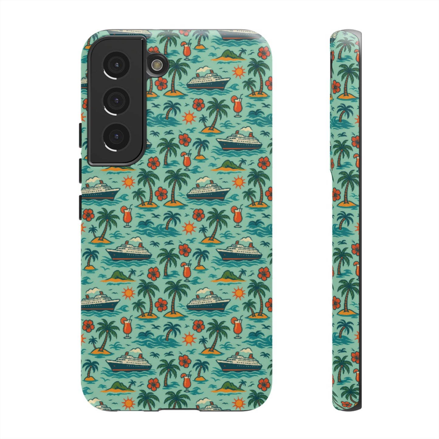 Tropical Cruise Design Samsung Phone Case