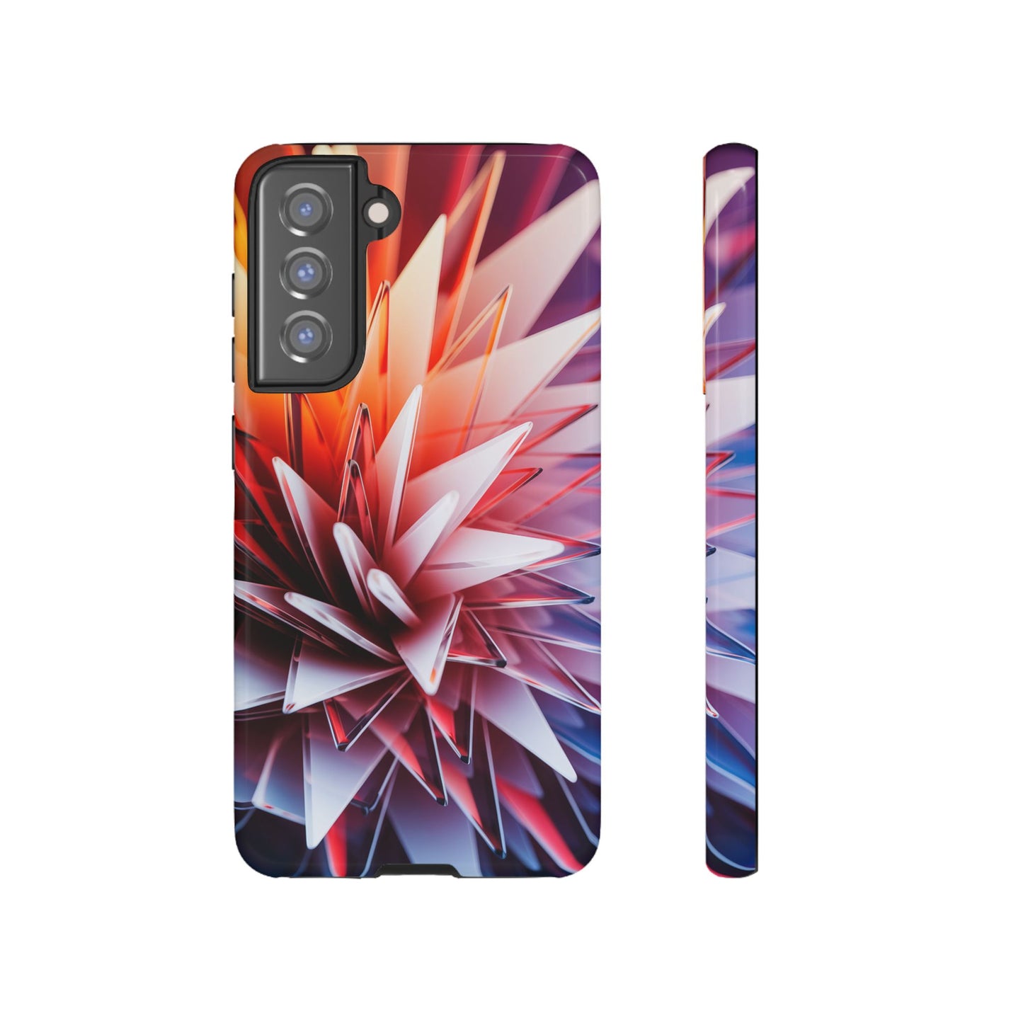 Glass Flower Inspired Tough Cases Samsung Phone Case