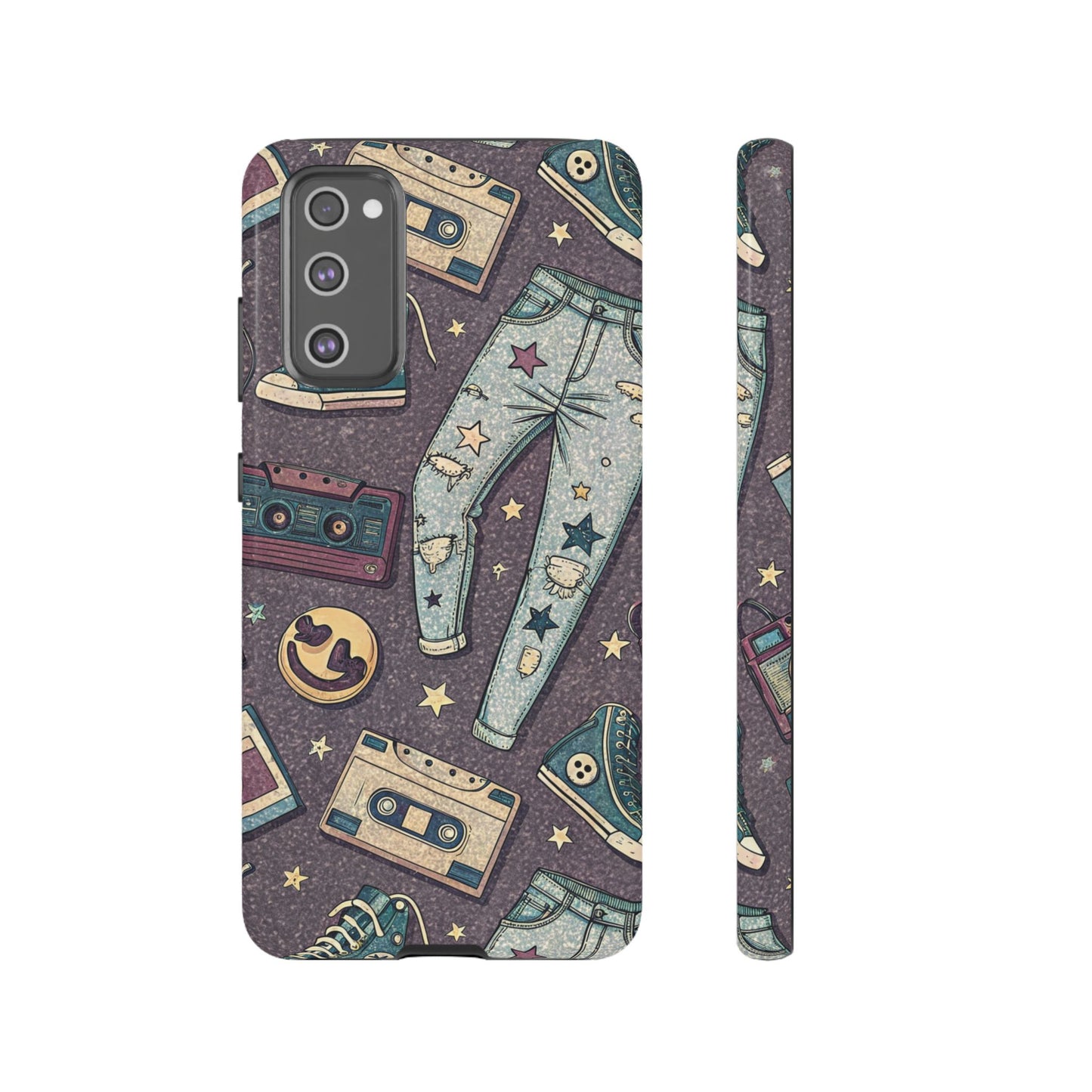 90s Cassette Collage Samsung Tough Phone Case