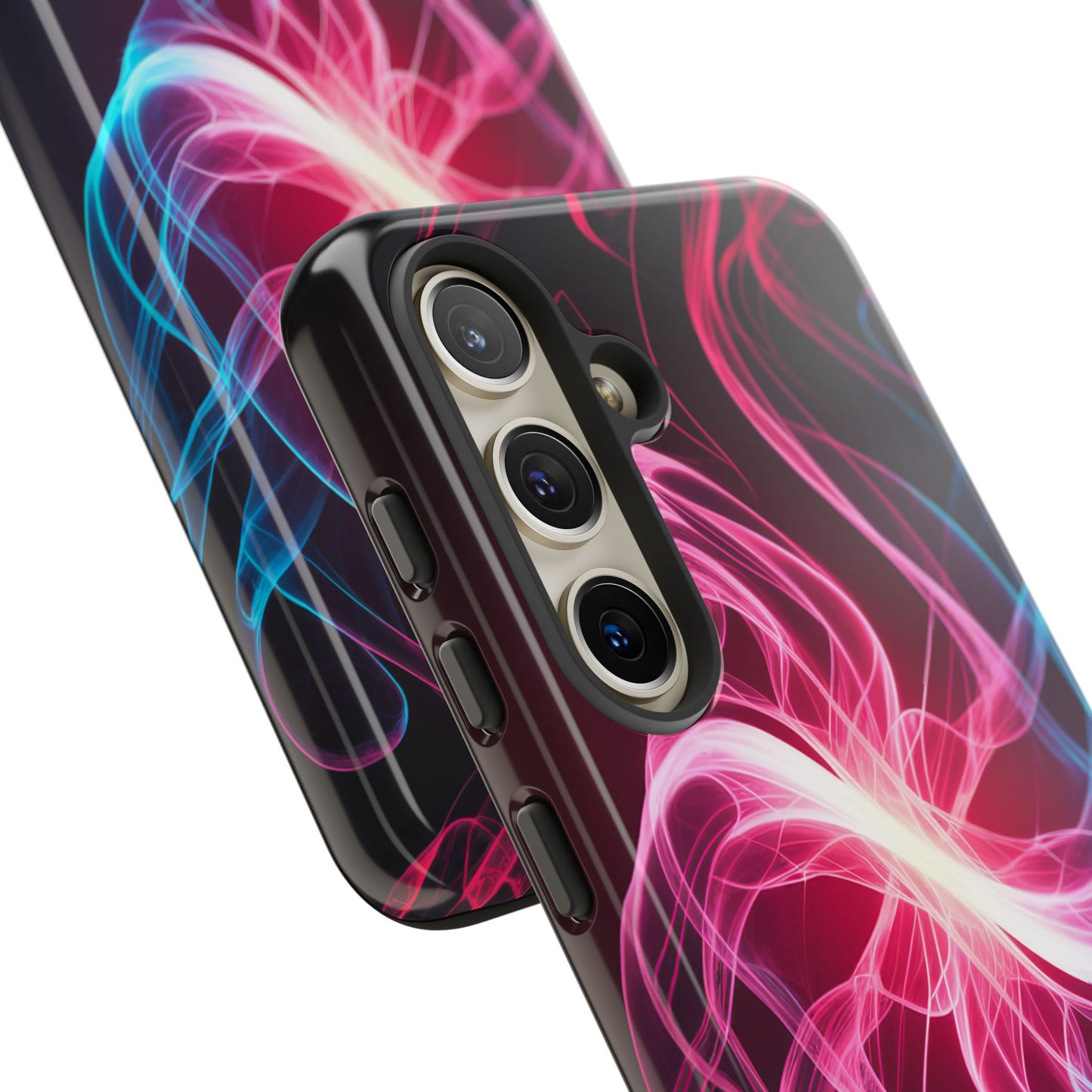 Red, White and Blue Swirl Samsung Phone Case