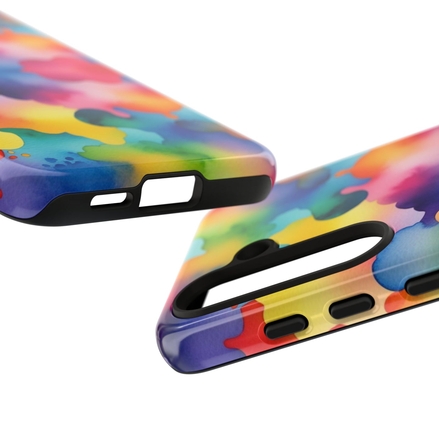 Rainbow Watercolor Samsung Tough Case