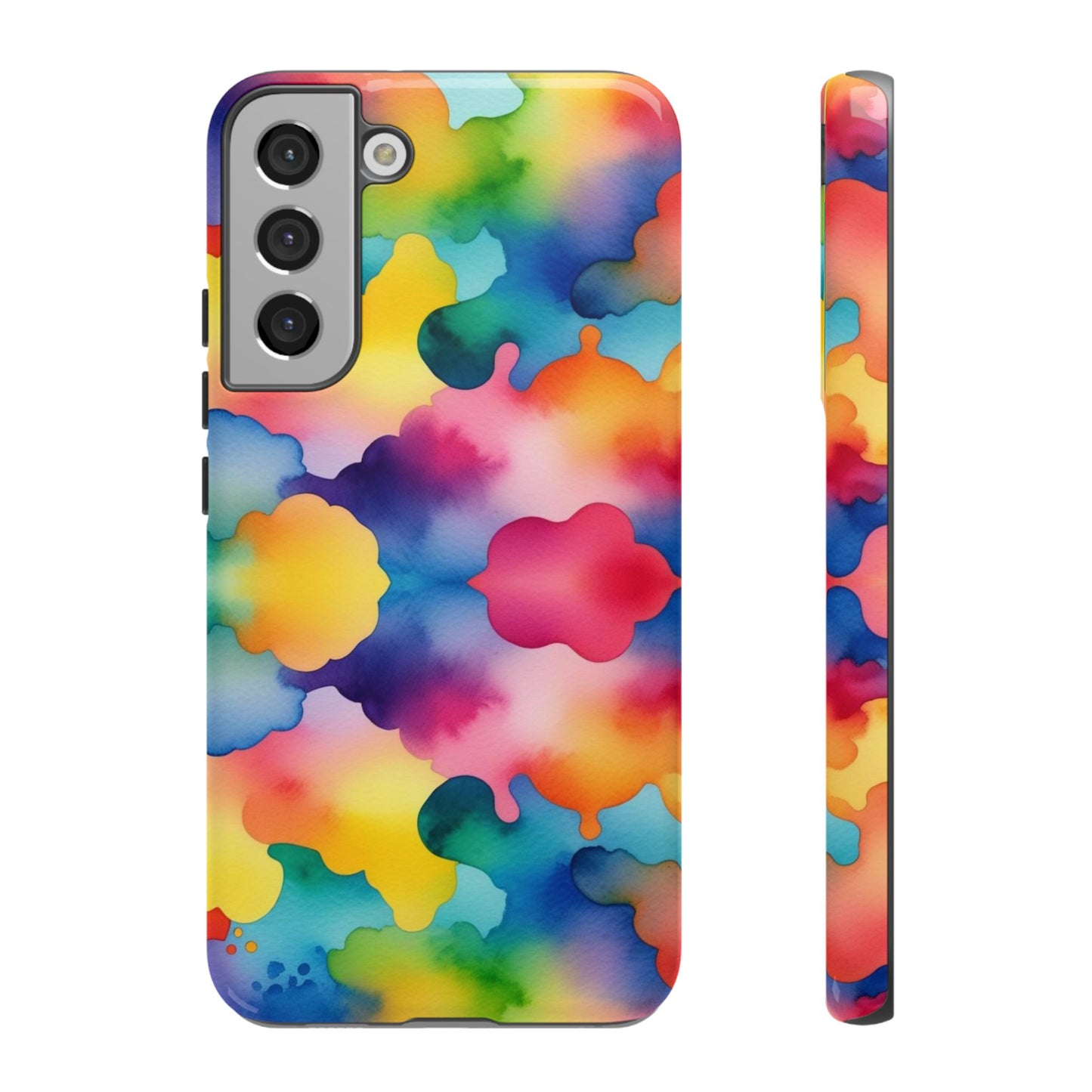 Rainbow Watercolor Samsung Tough Case