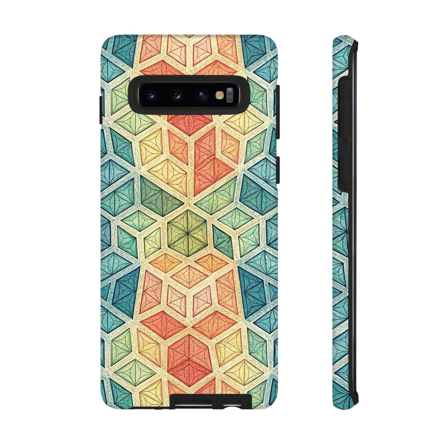 Colorful Fractal Samsung Tough Cases