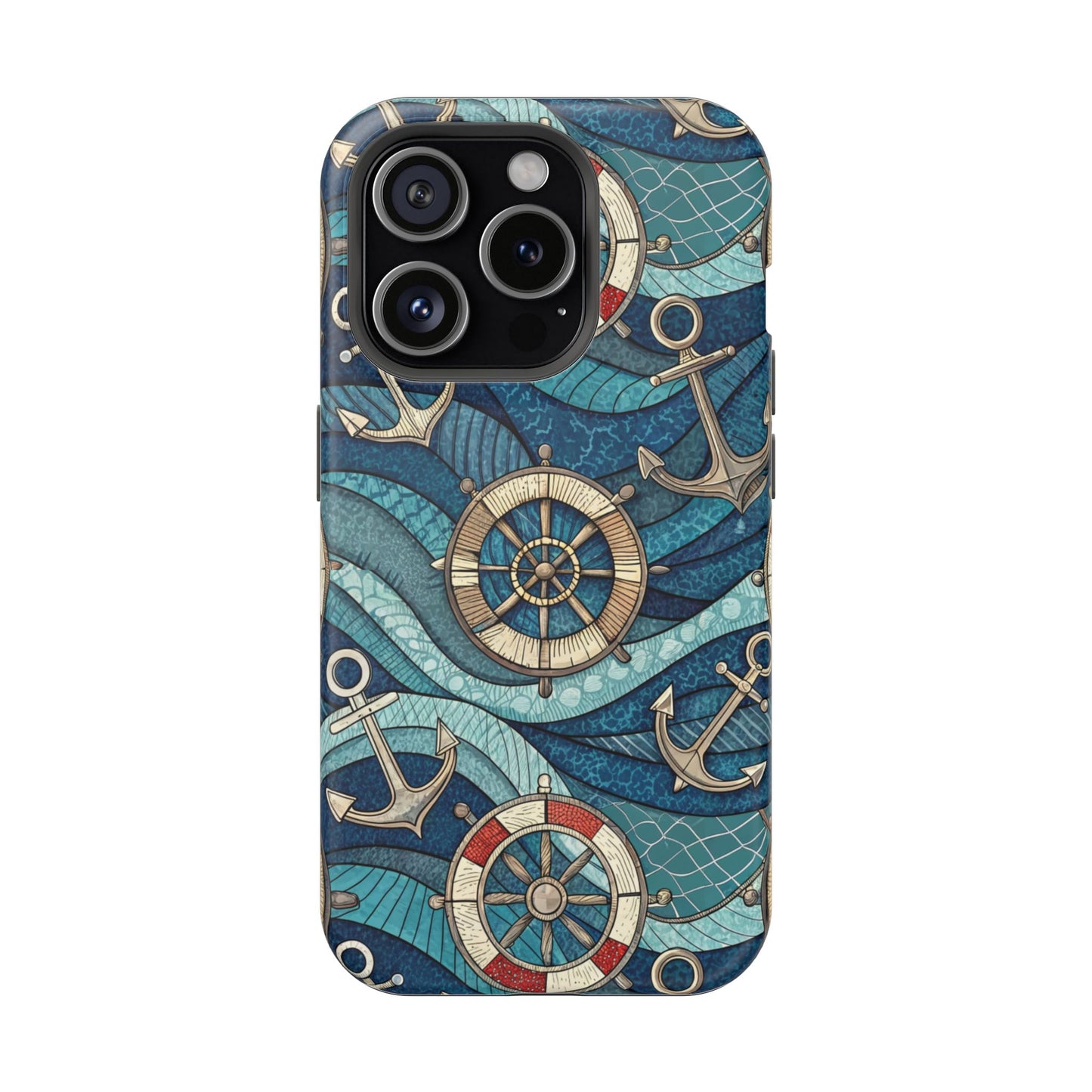 Fun Nautical Theme iPhone Tough Case