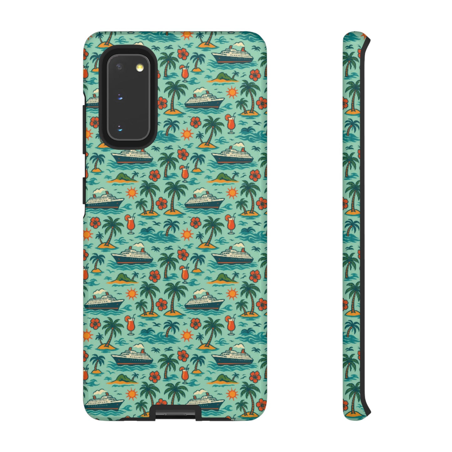 Tropical Cruise Design Samsung Phone Case