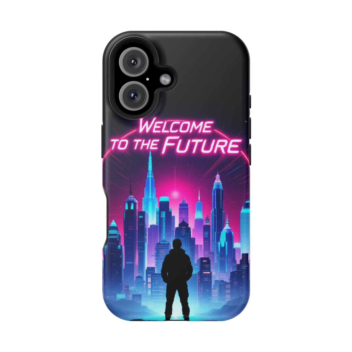 Welcome to the Future Graphic Tough iPhone Case