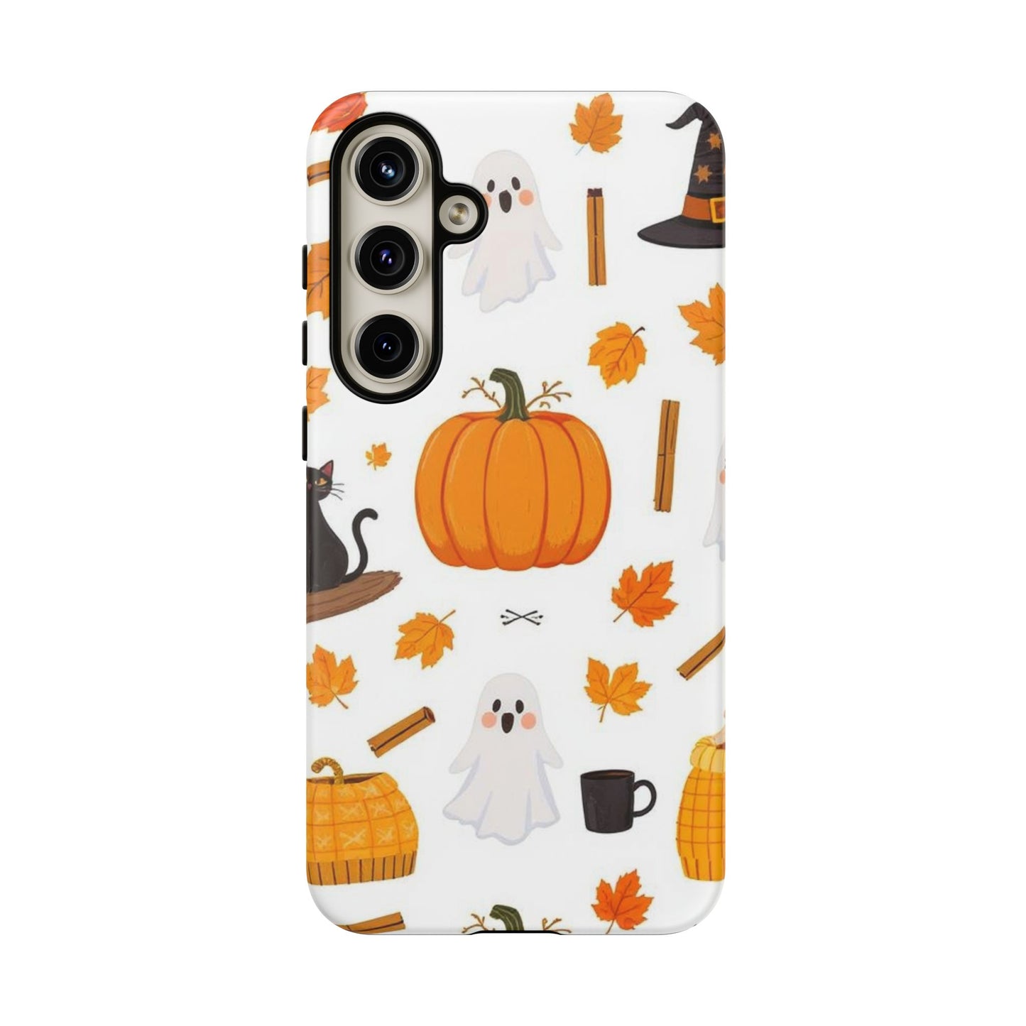 Pumpkins and Ghosts Samsung Tough Cases