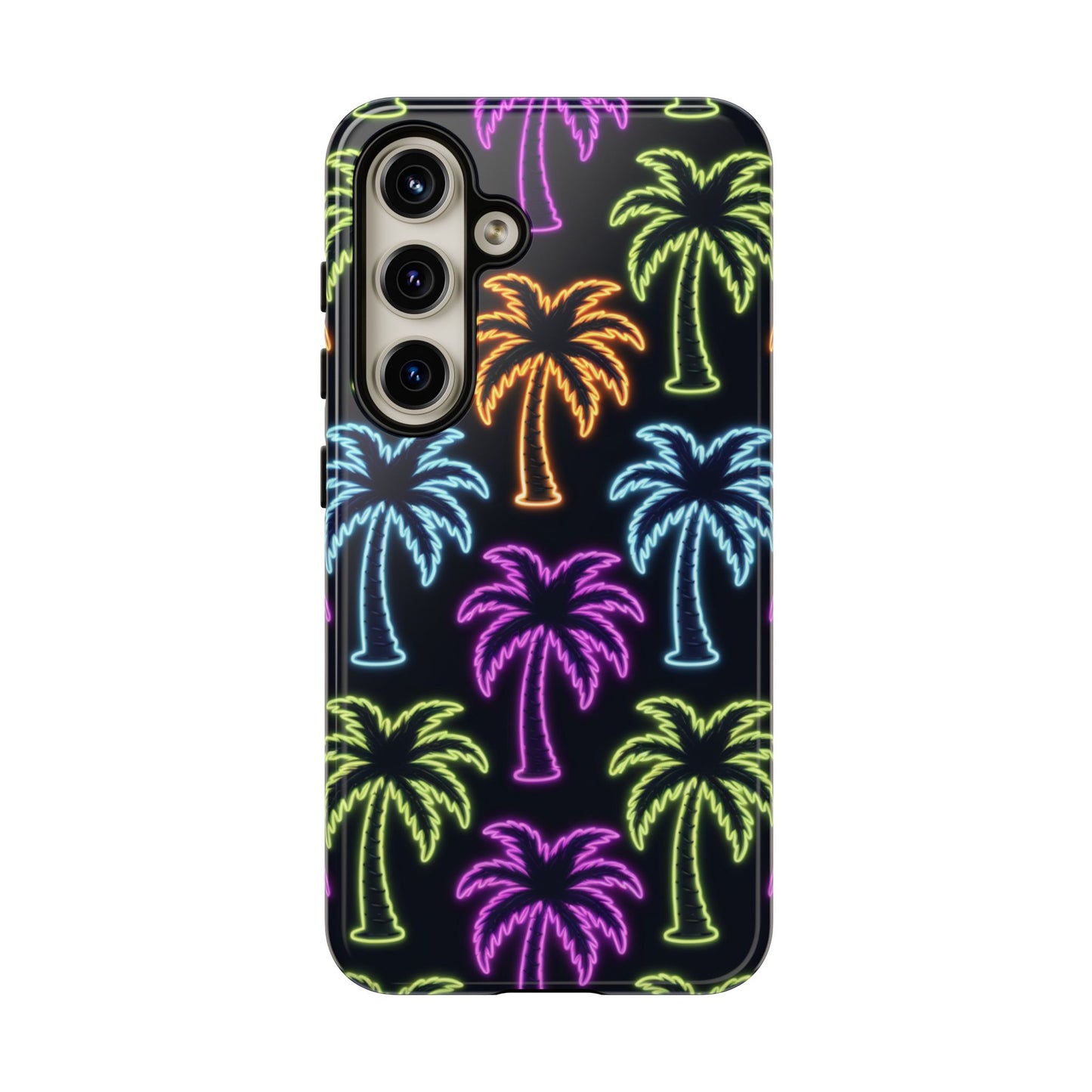 Neon Palm Trees Phone Case