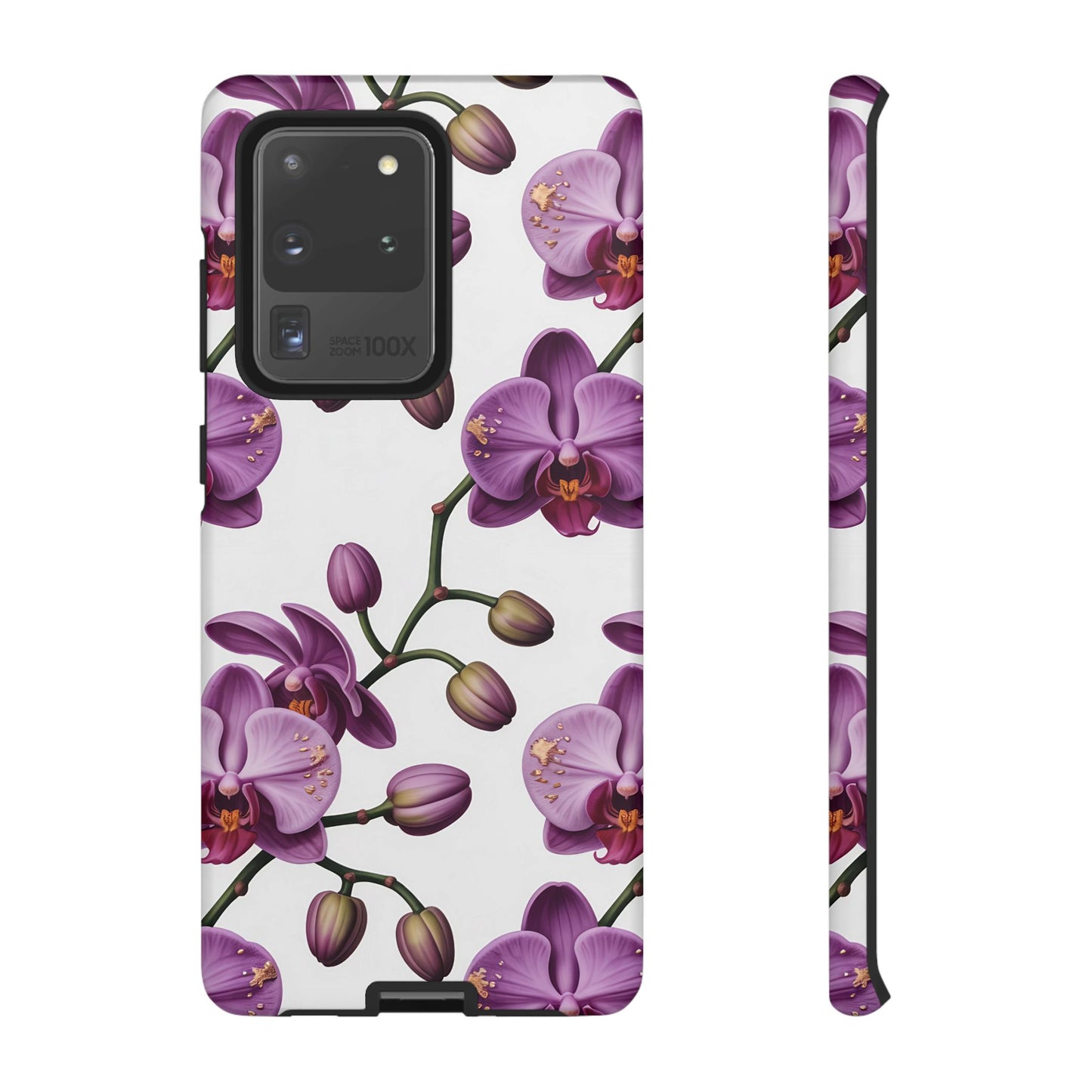 Purple Orchid Design Samsung Tough Case