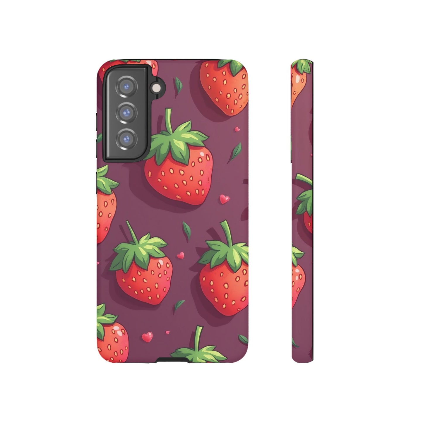 Strawberry Design Samsung Tough Phone Case