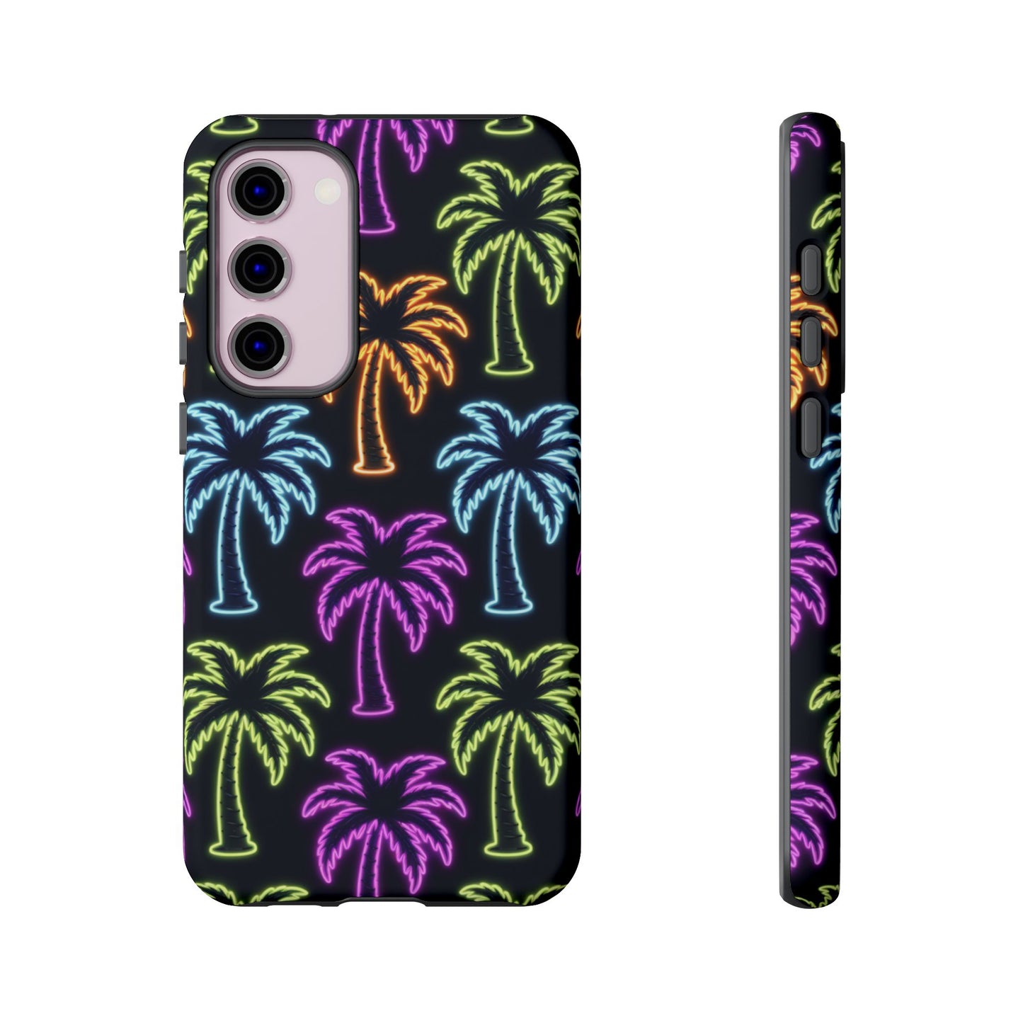 Neon Palm Trees Phone Case