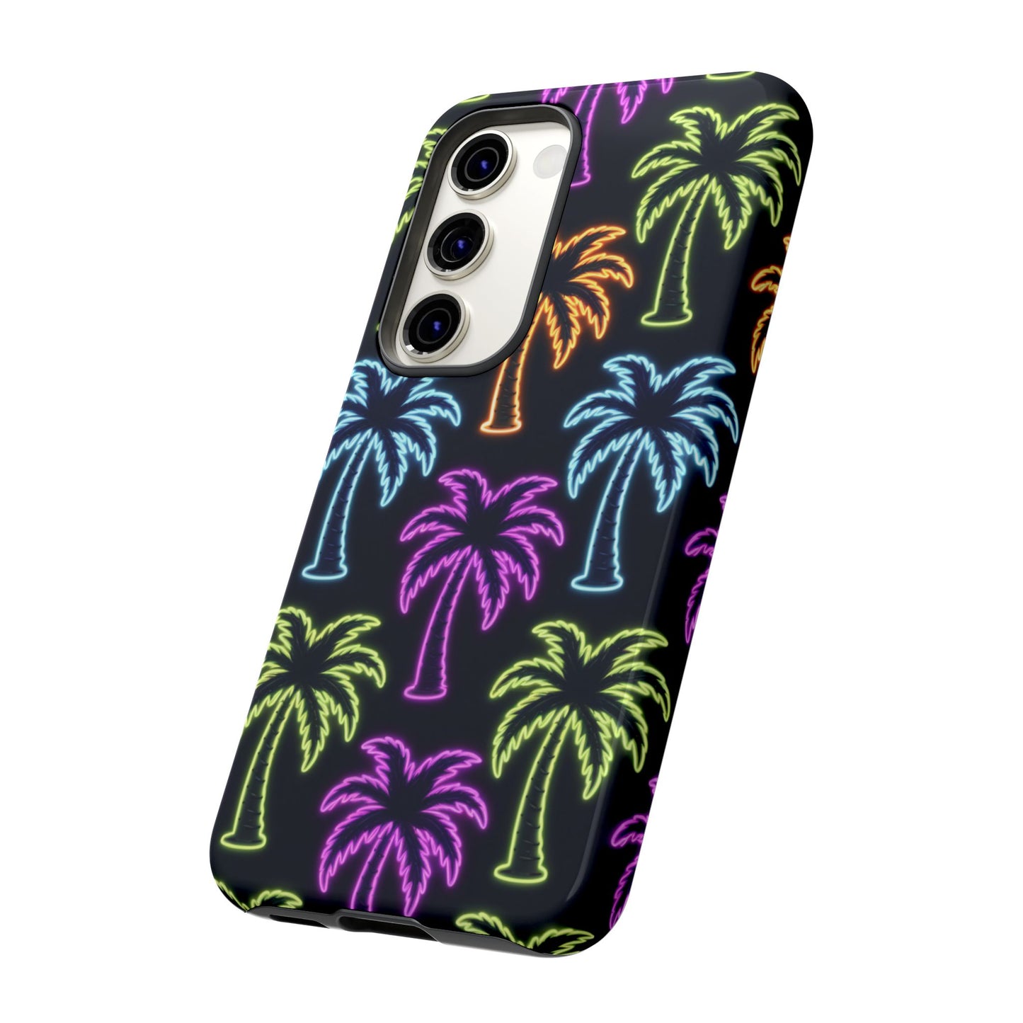 Neon Palm Trees Phone Case