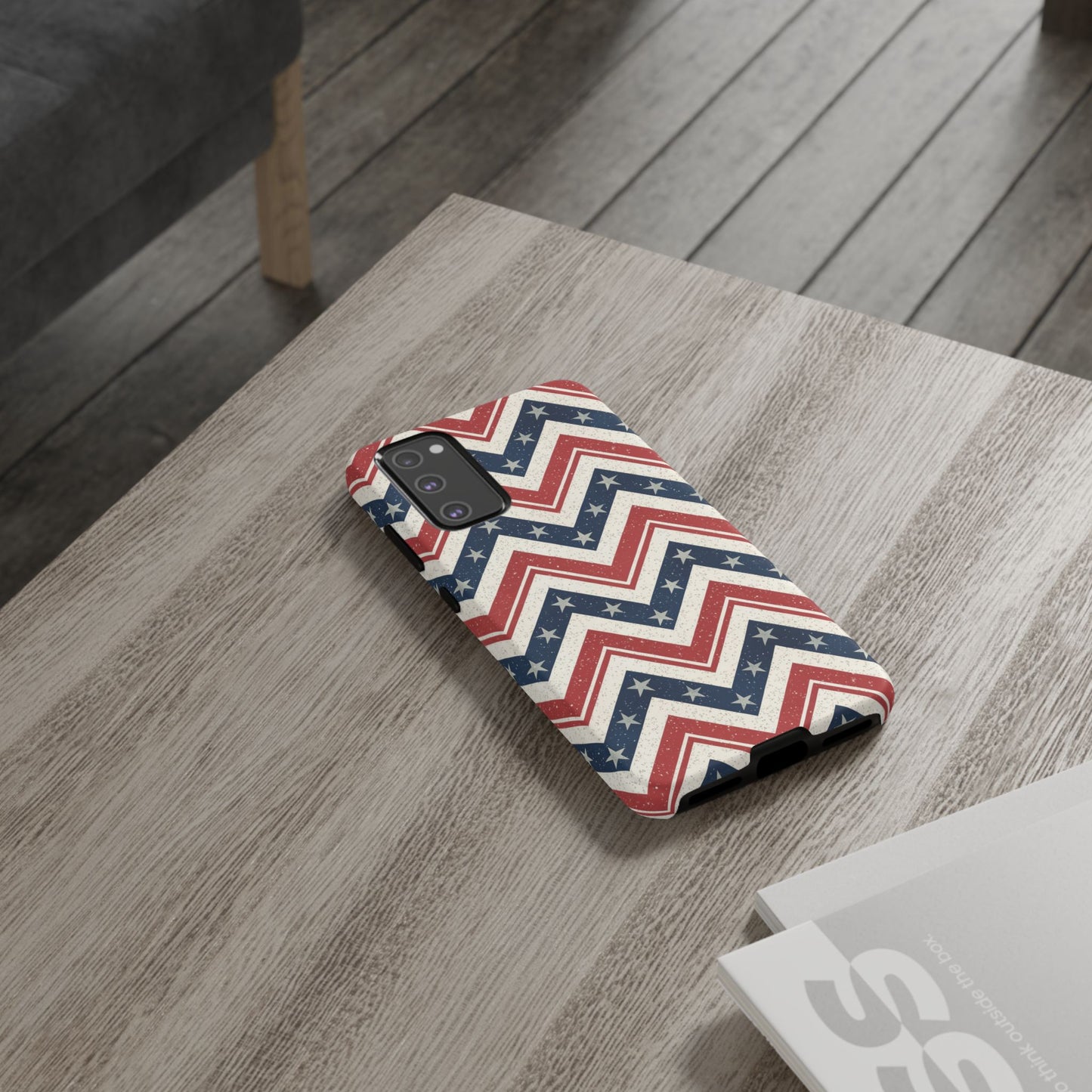 Vintage Americana Stars and Stripes Samsung Tough Phone Case