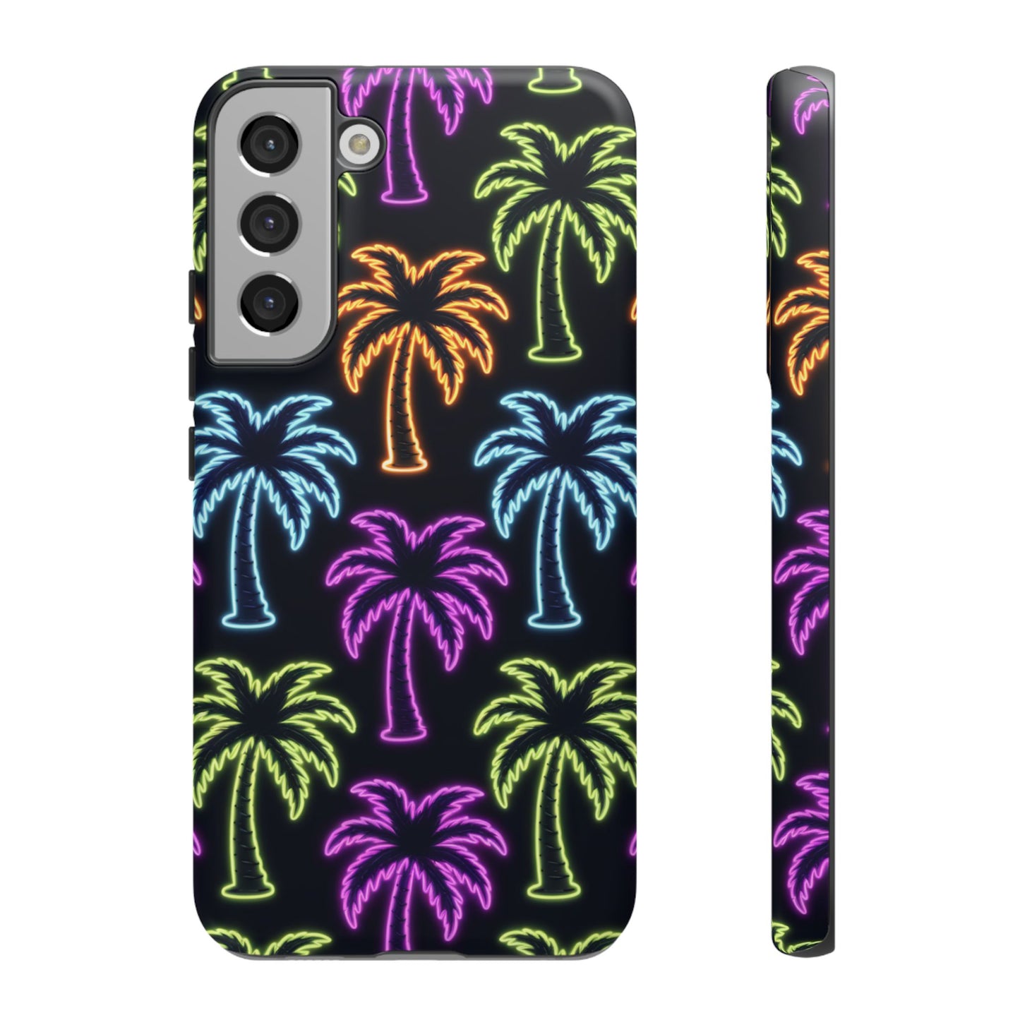 Neon Palm Trees Phone Case