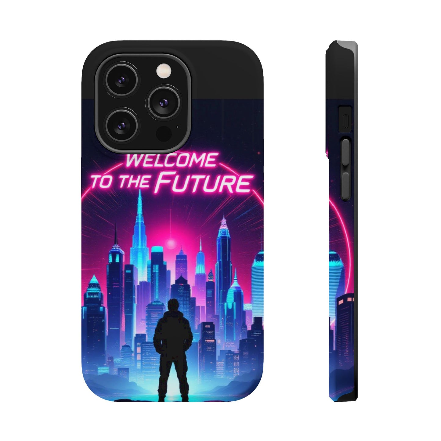 Welcome to the Future Graphic Tough iPhone Case