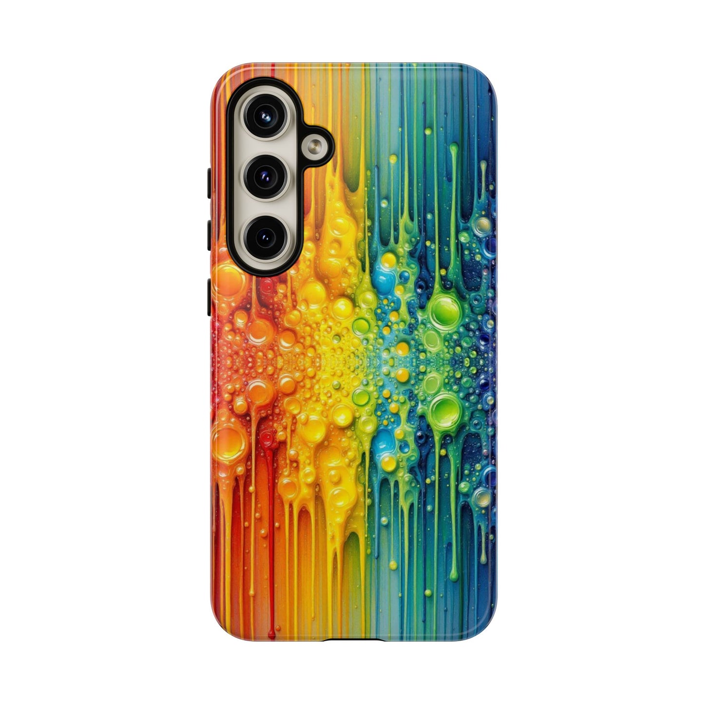 Rainbow Paint Splash Samsung Tough Case