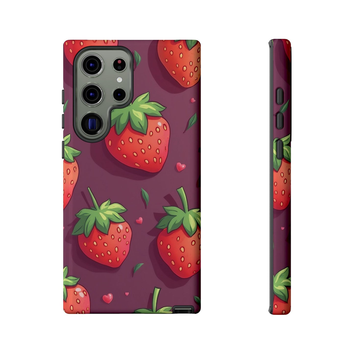 Strawberry Design Samsung Tough Phone Case