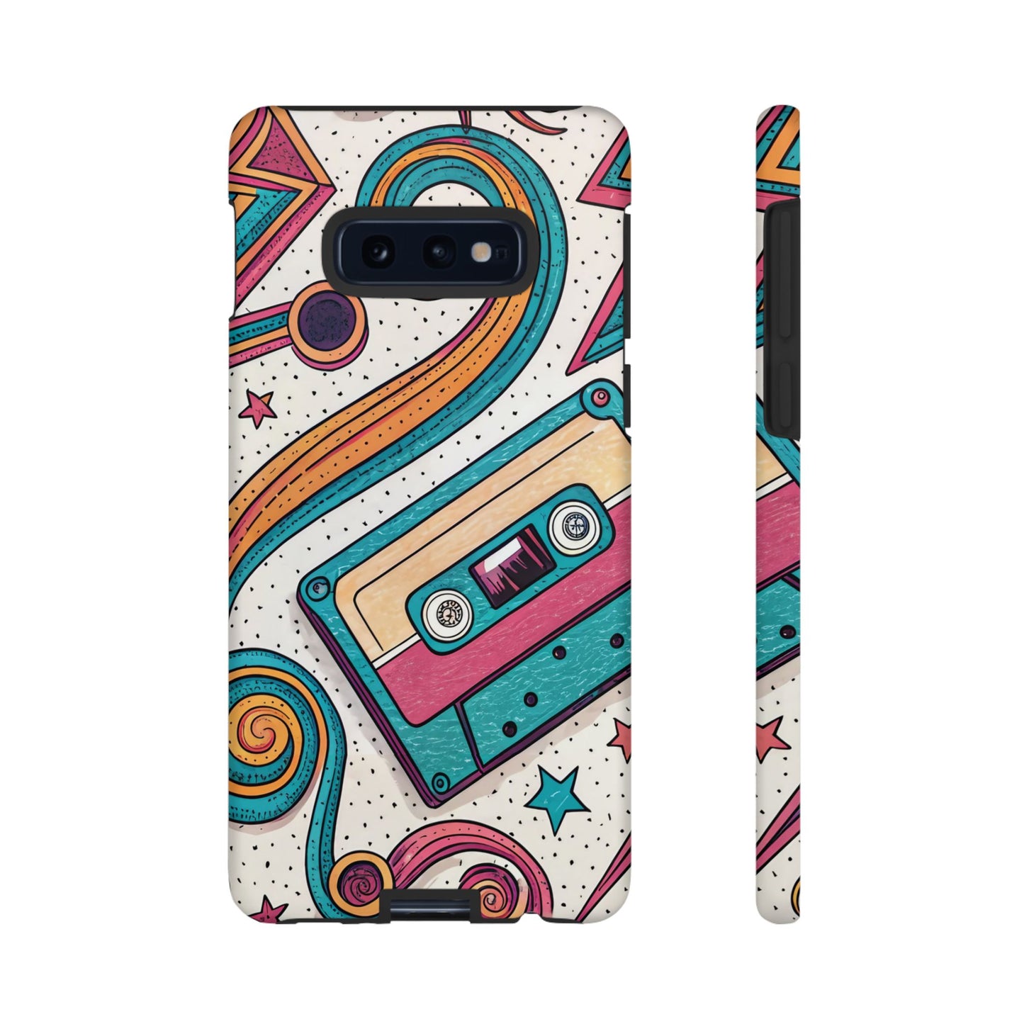 Retro Cassette Samsung Tough Phone Case