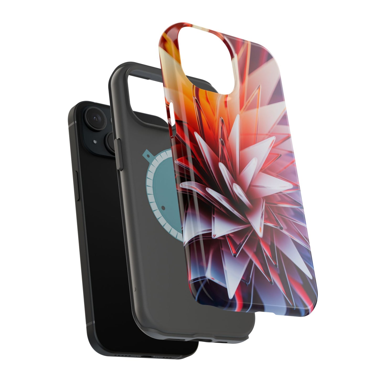 Glass Flower Inspired iPhone Tough Case