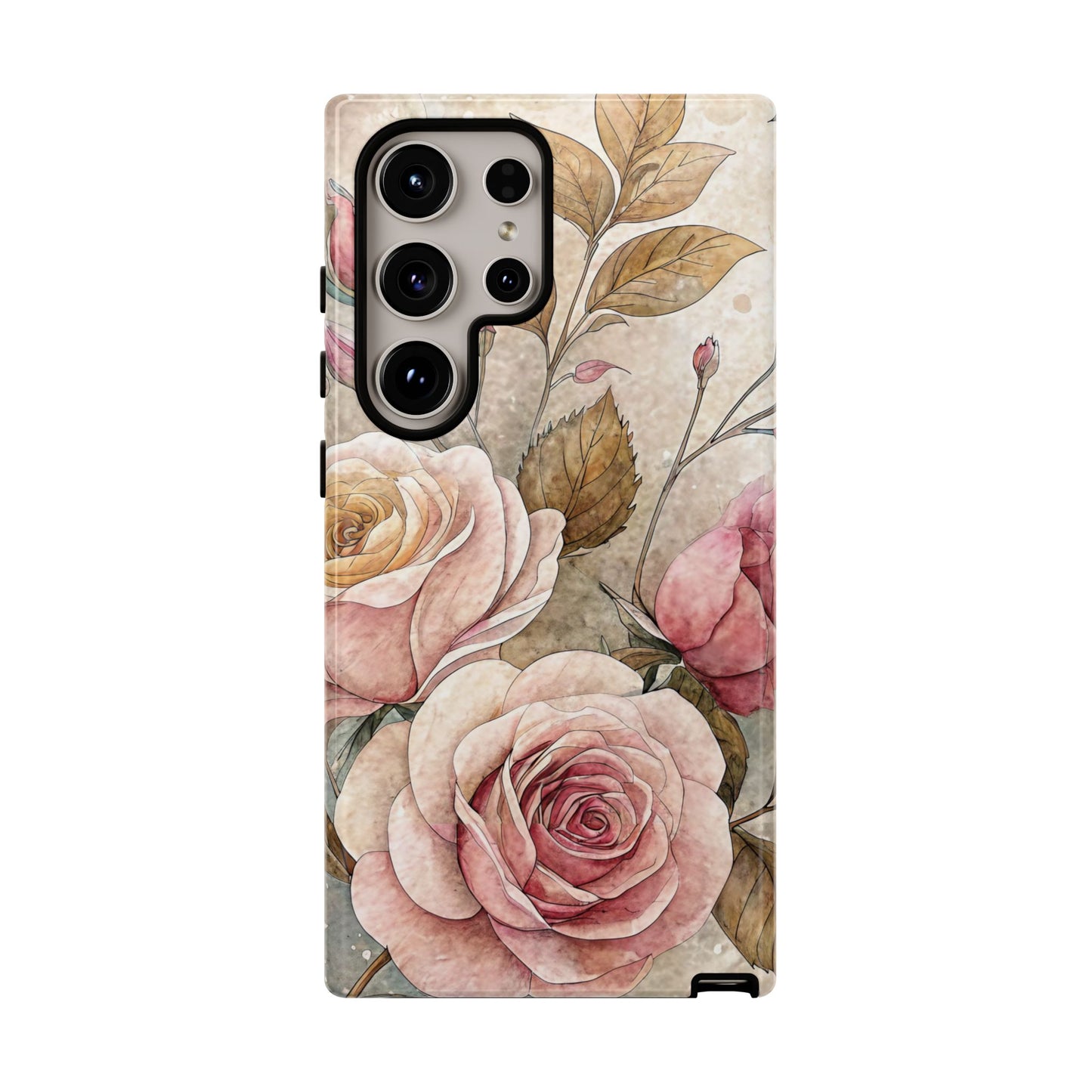 Vintage Rose Samsung Phone Case