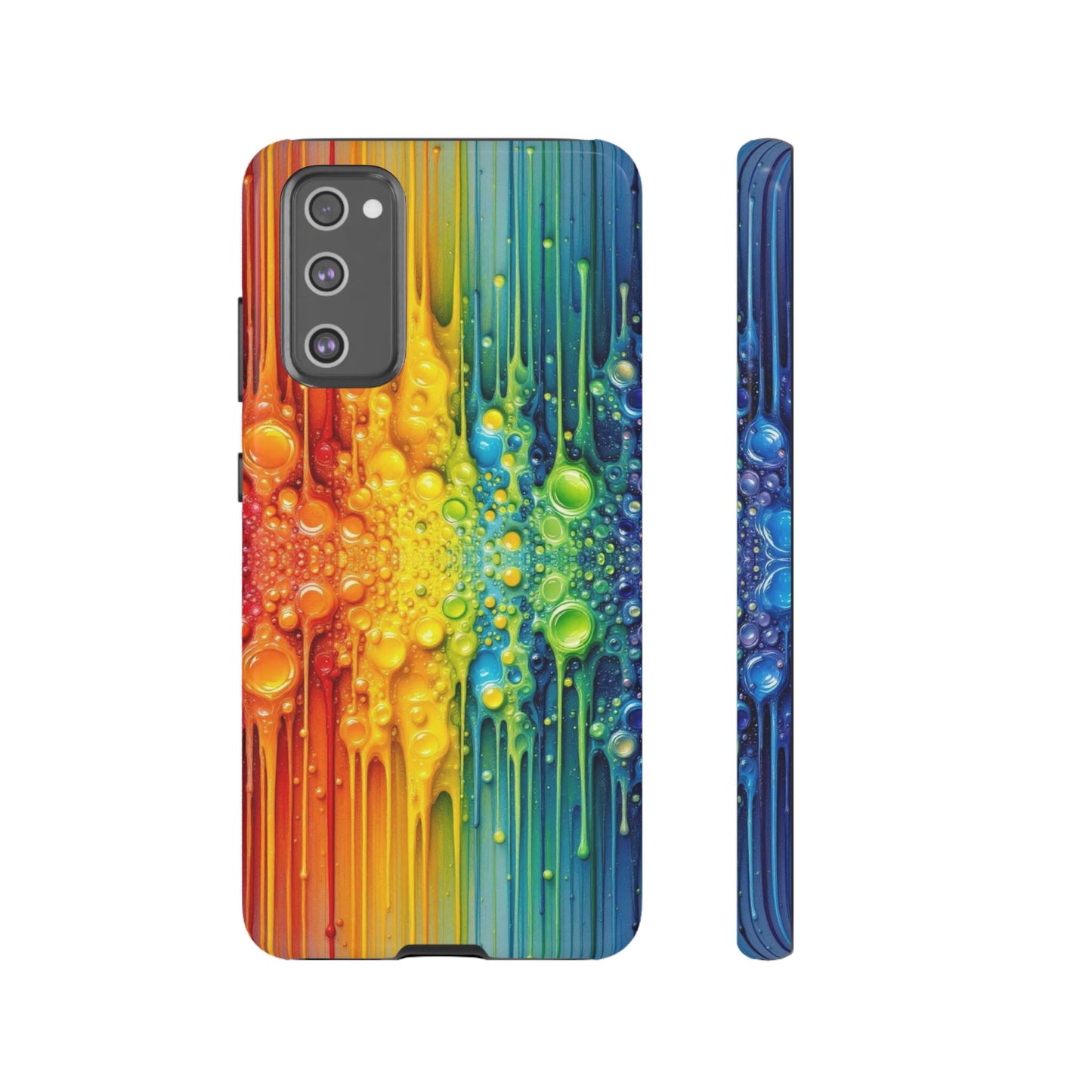 Rainbow Paint Splash Samsung Tough Case