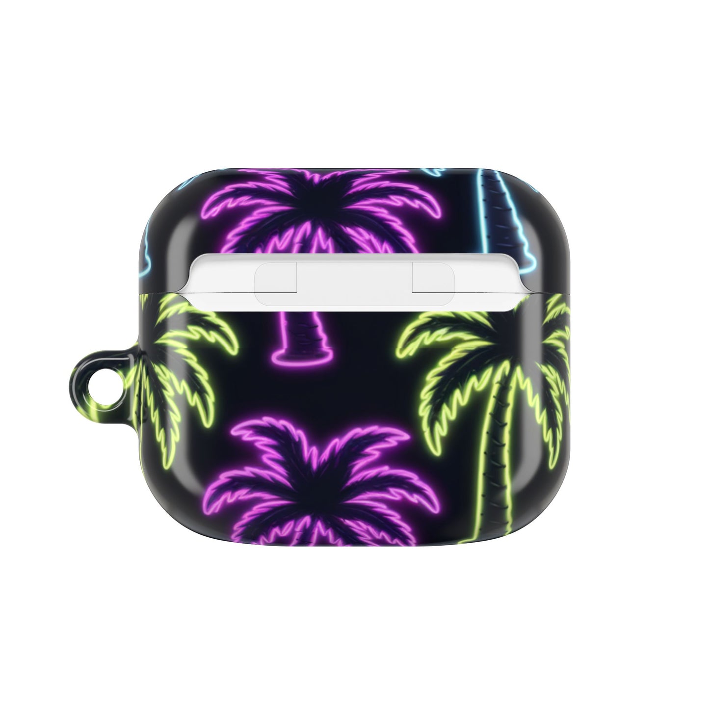 Neon Palm Trees AirPod Case