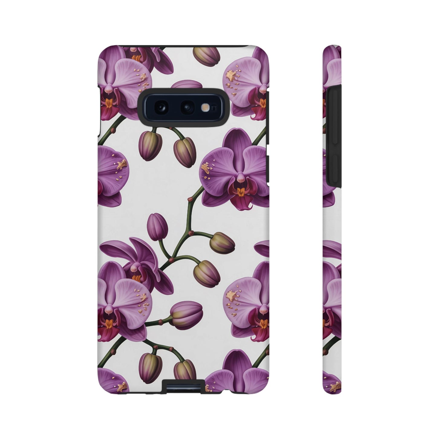 Purple Orchid Design Samsung Tough Case