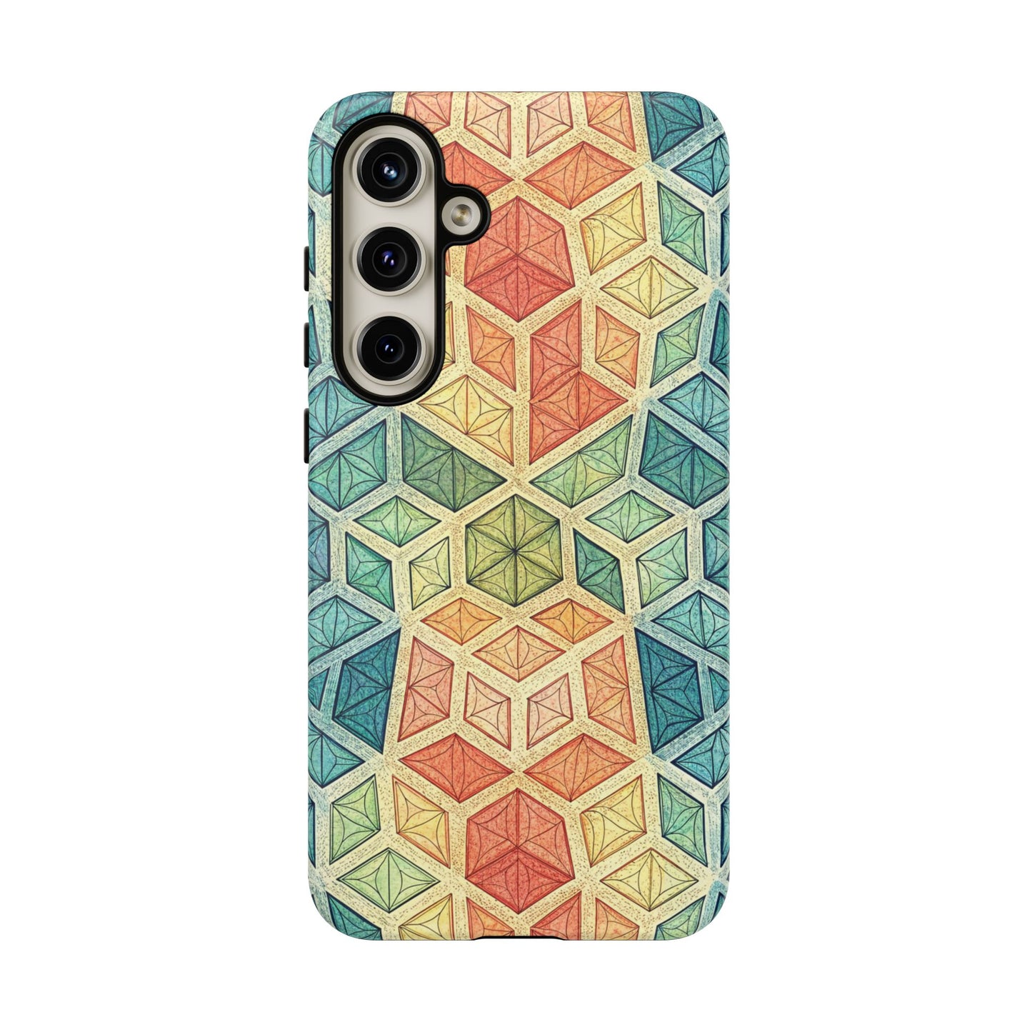 Colorful Fractal Samsung Tough Cases