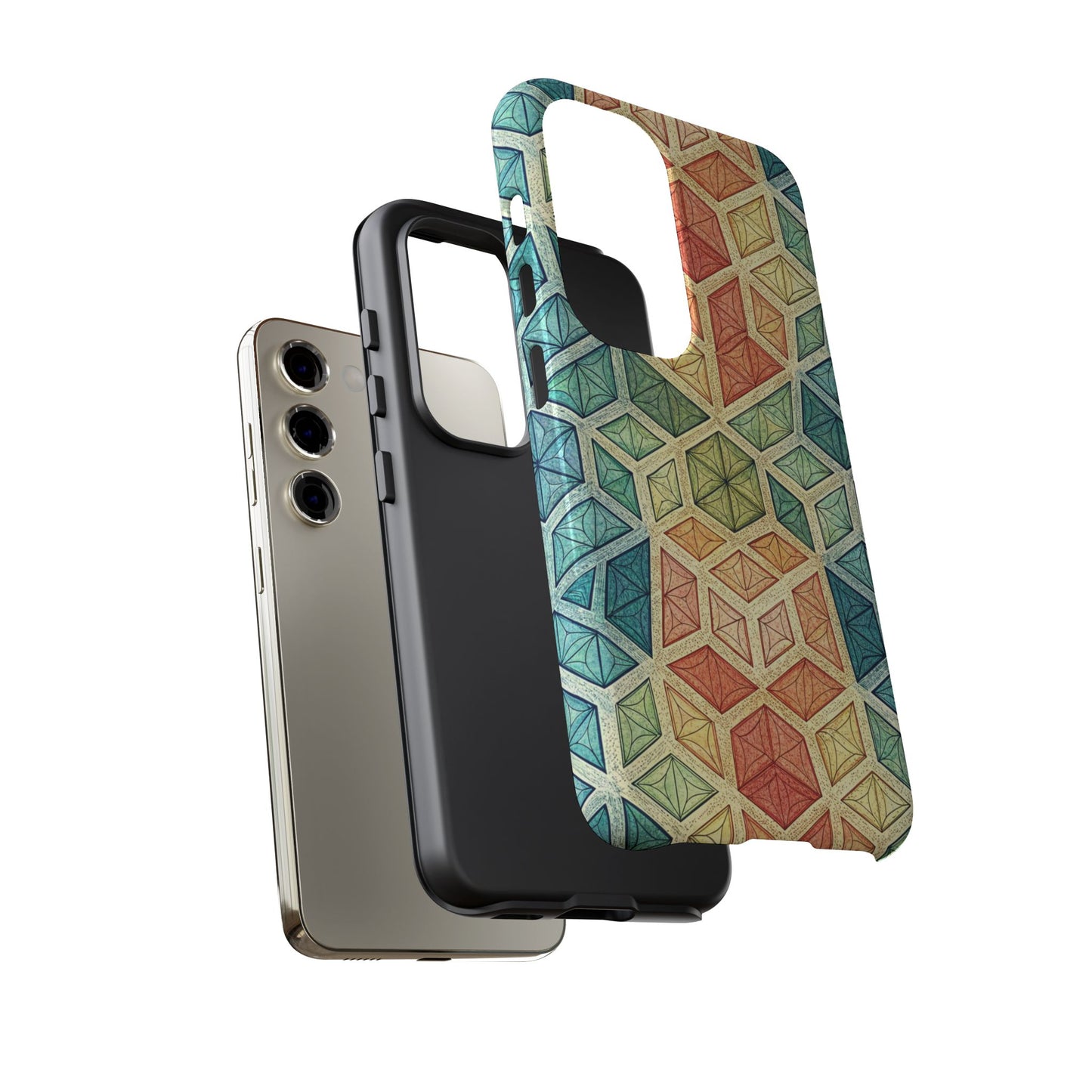 Colorful Fractal Samsung Tough Cases