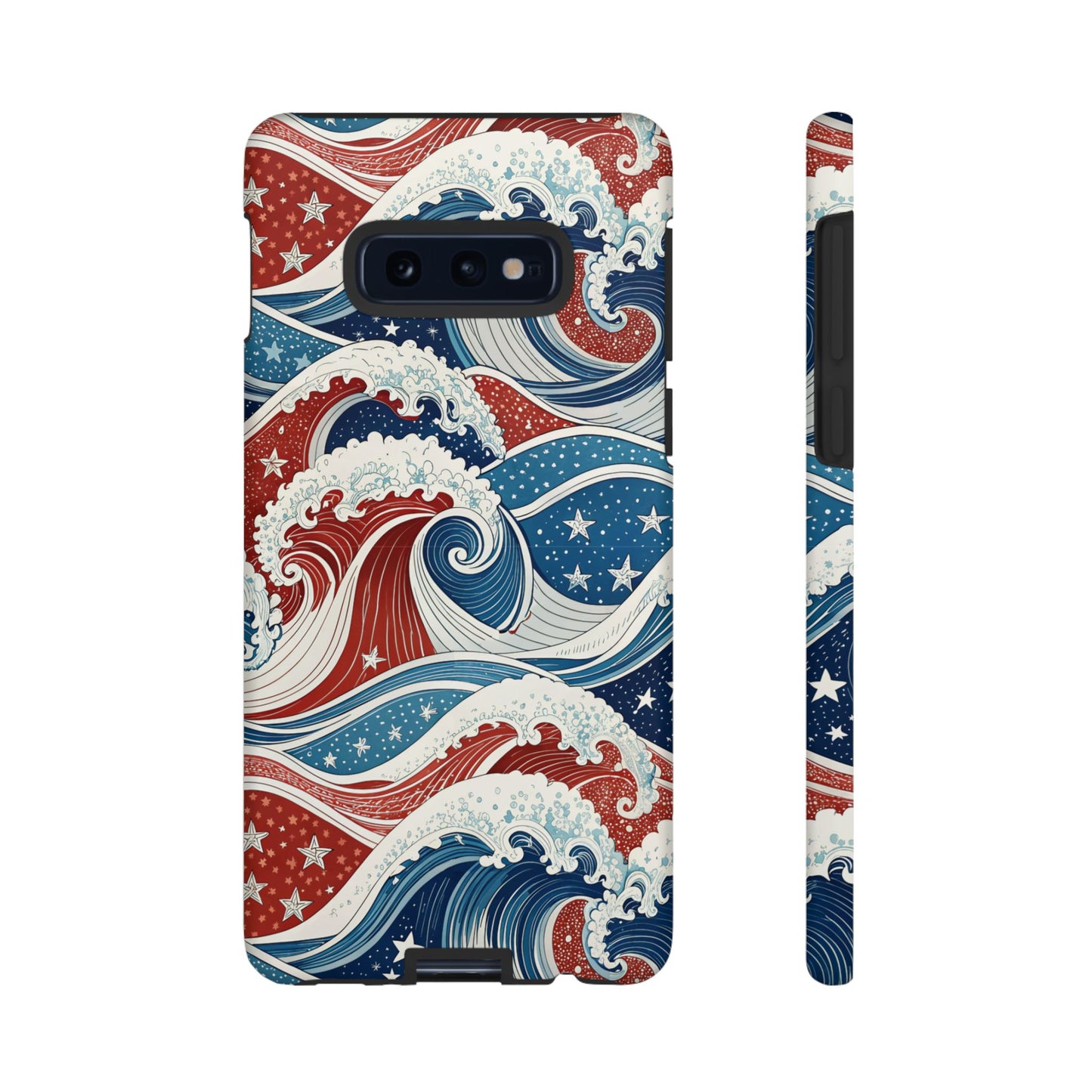 Patriotic Waves Samsung Tough Case Phone Case