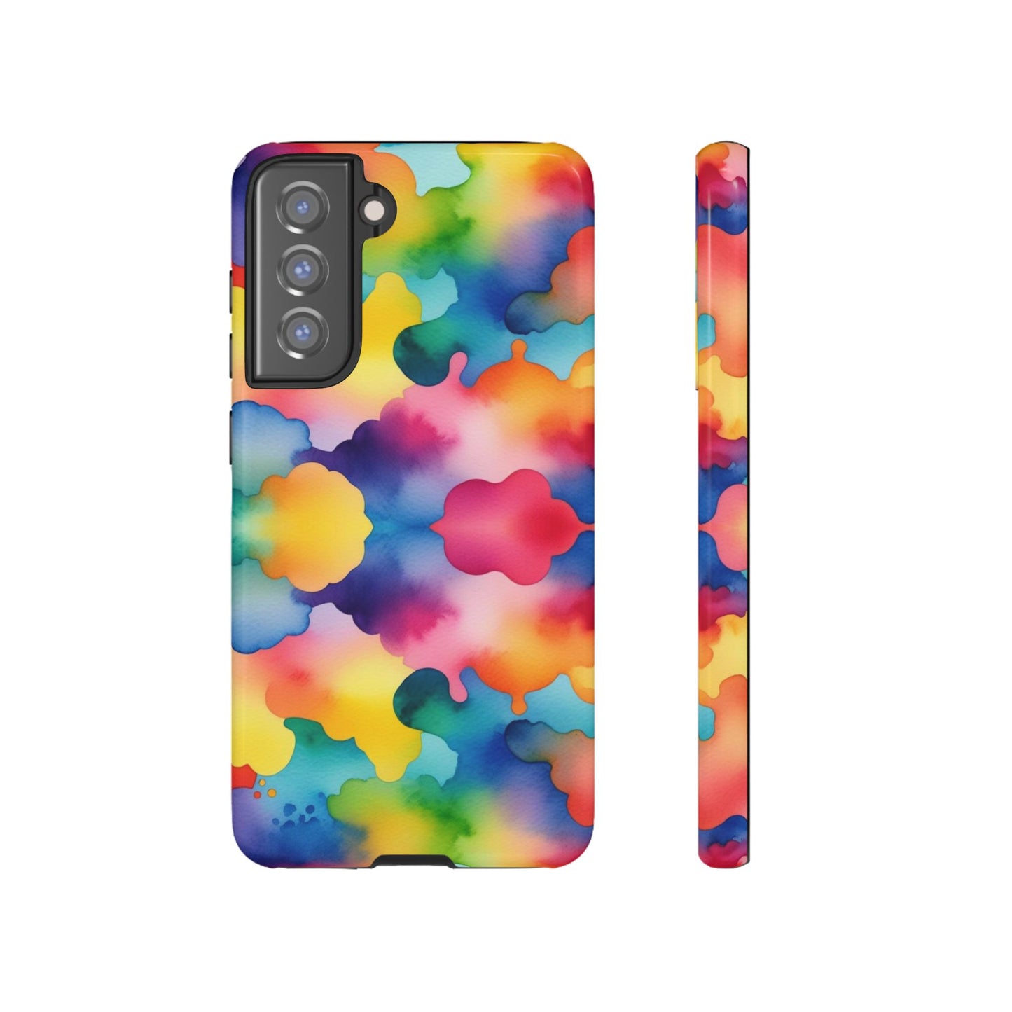Rainbow Watercolor Samsung Tough Case