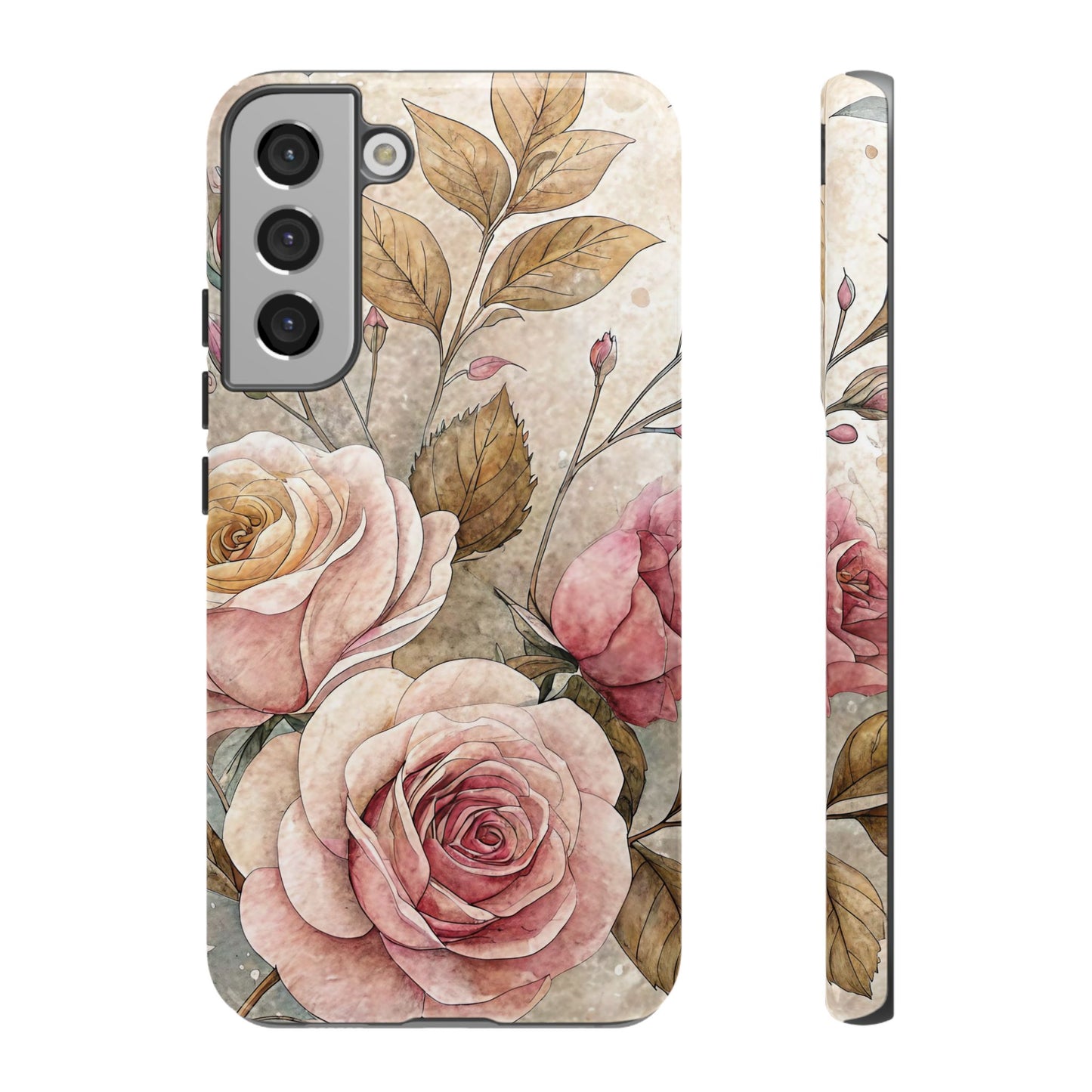 Vintage Rose Samsung Phone Case