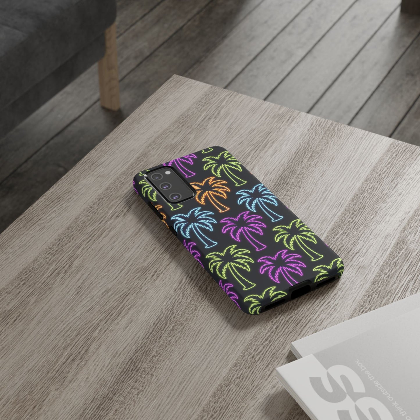Neon Palm Trees Phone Case