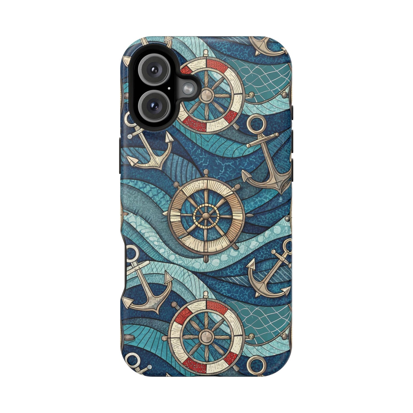 Fun Nautical Theme iPhone Tough Case