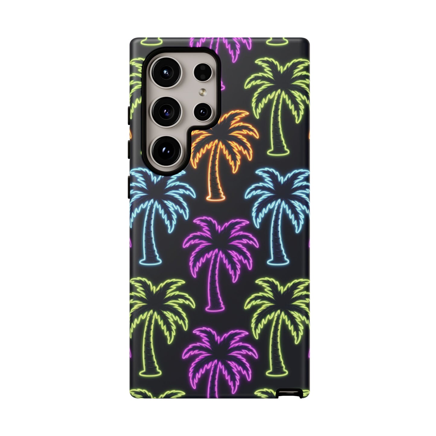 Neon Palm Trees Phone Case