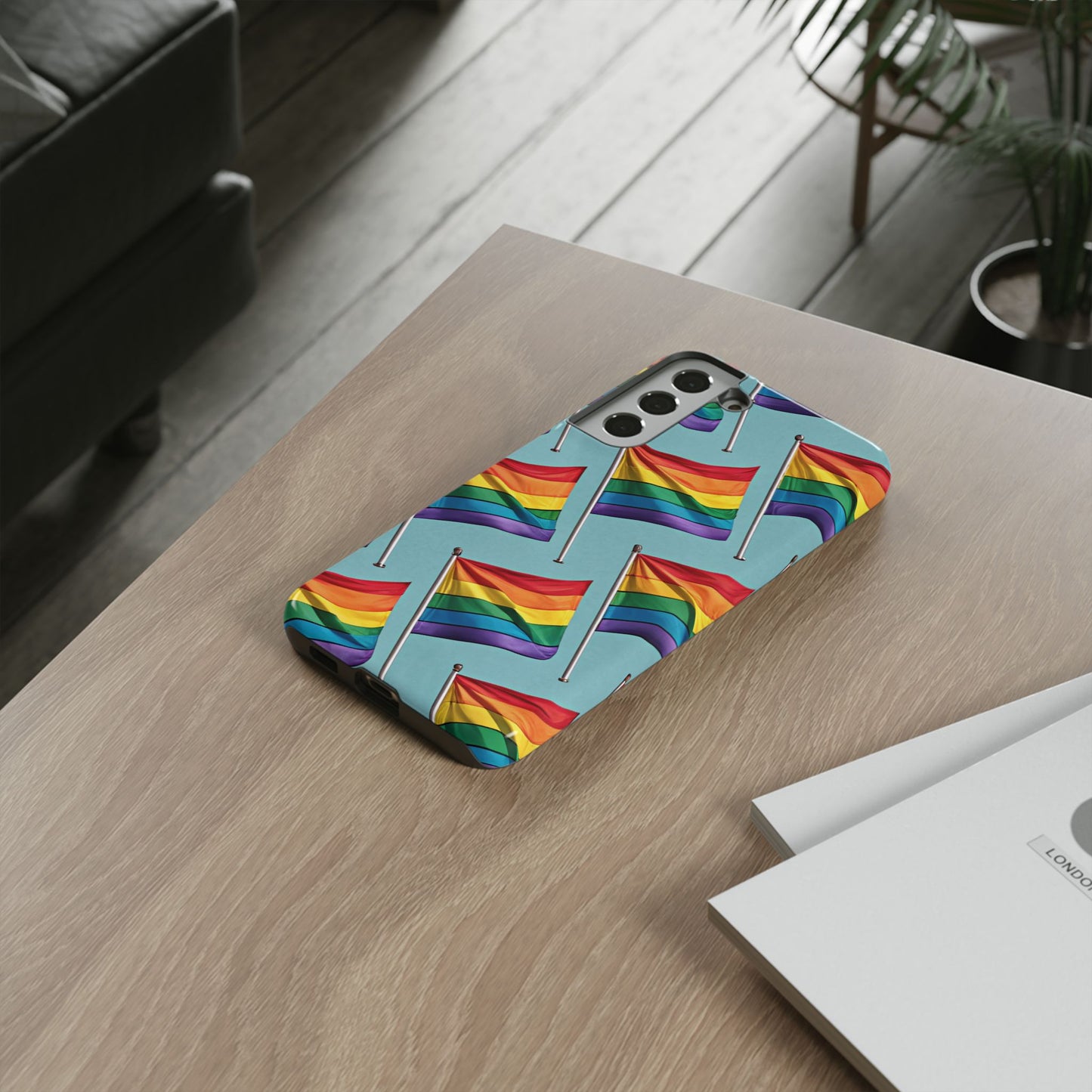 Celebrate Pride Flag Samsung Tough Case