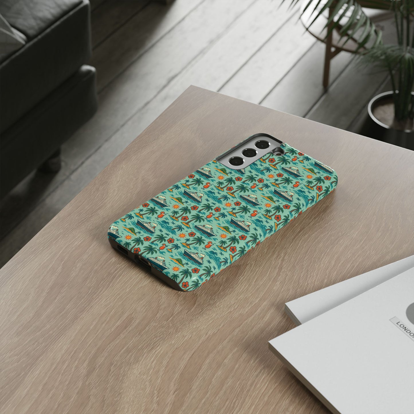 Tropical Cruise Design Samsung Phone Case