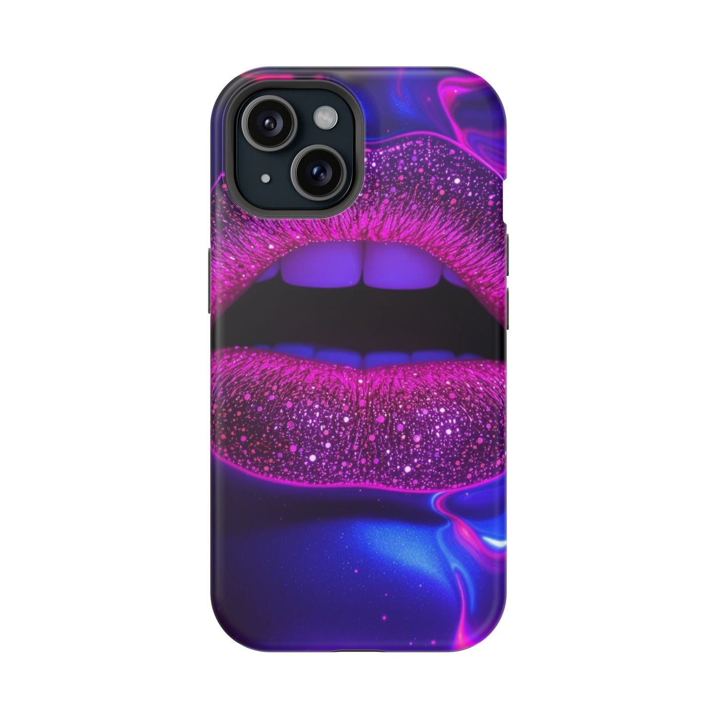 Purple Kiss Design iPhone Tough Case