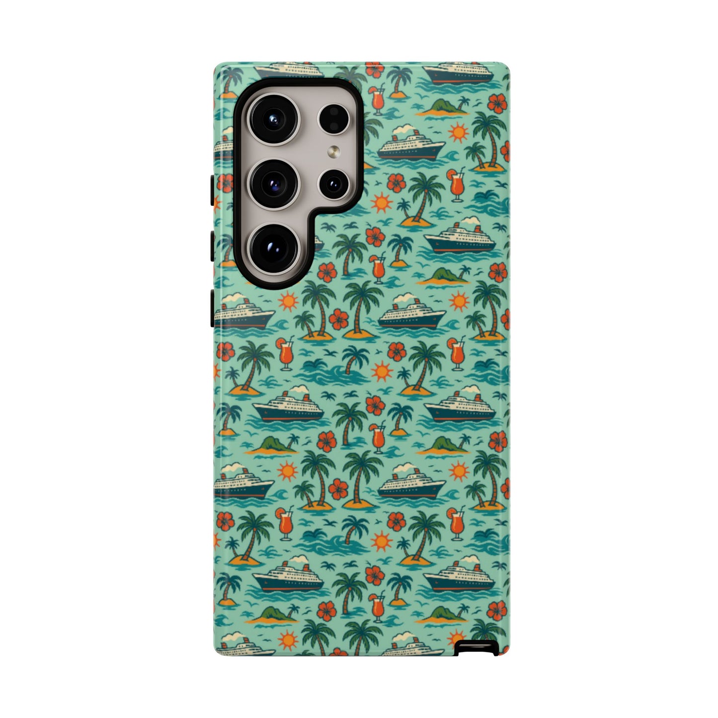 Tropical Cruise Design Samsung Phone Case