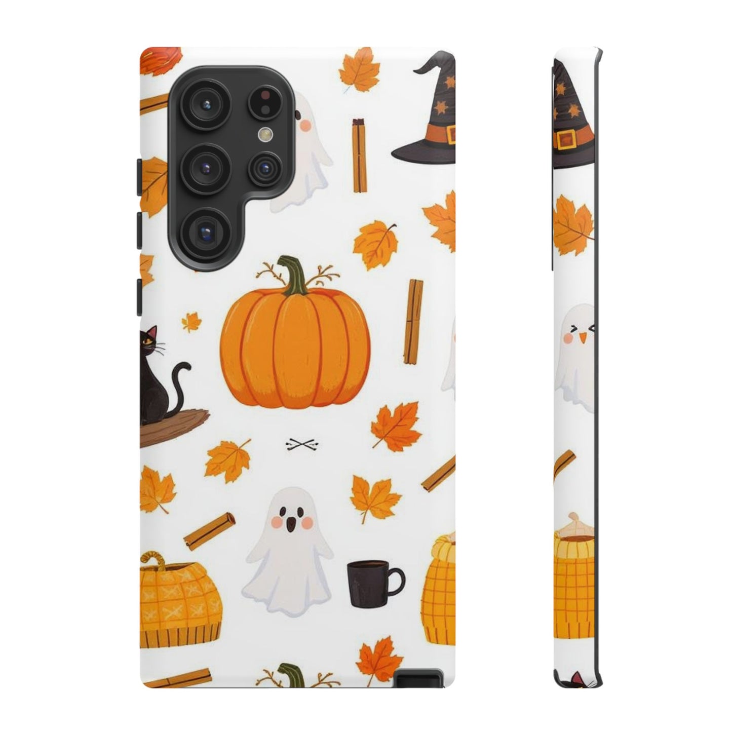 Pumpkins and Ghosts Samsung Tough Cases