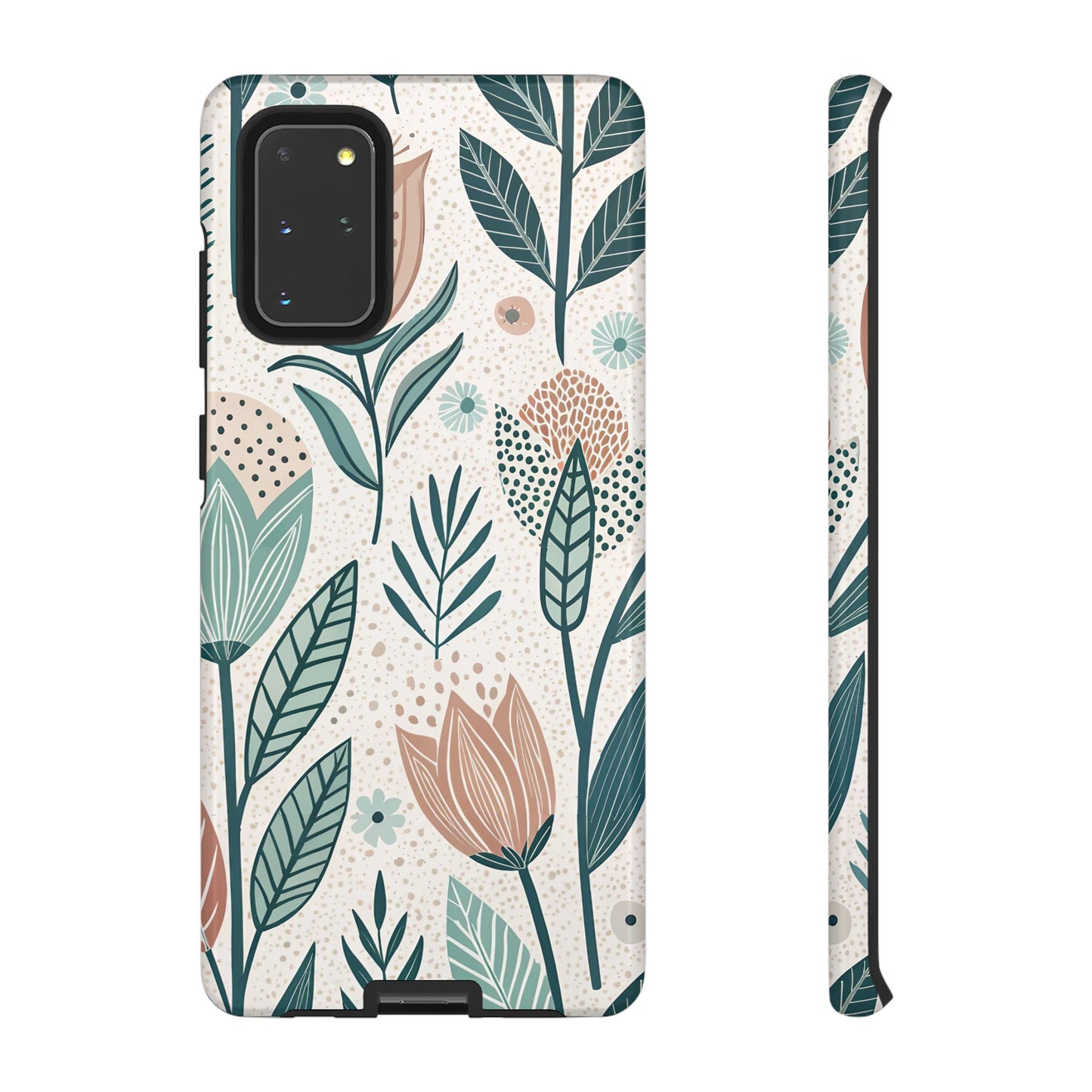 Swedish Inspired Floral Design Samsung Phone Case