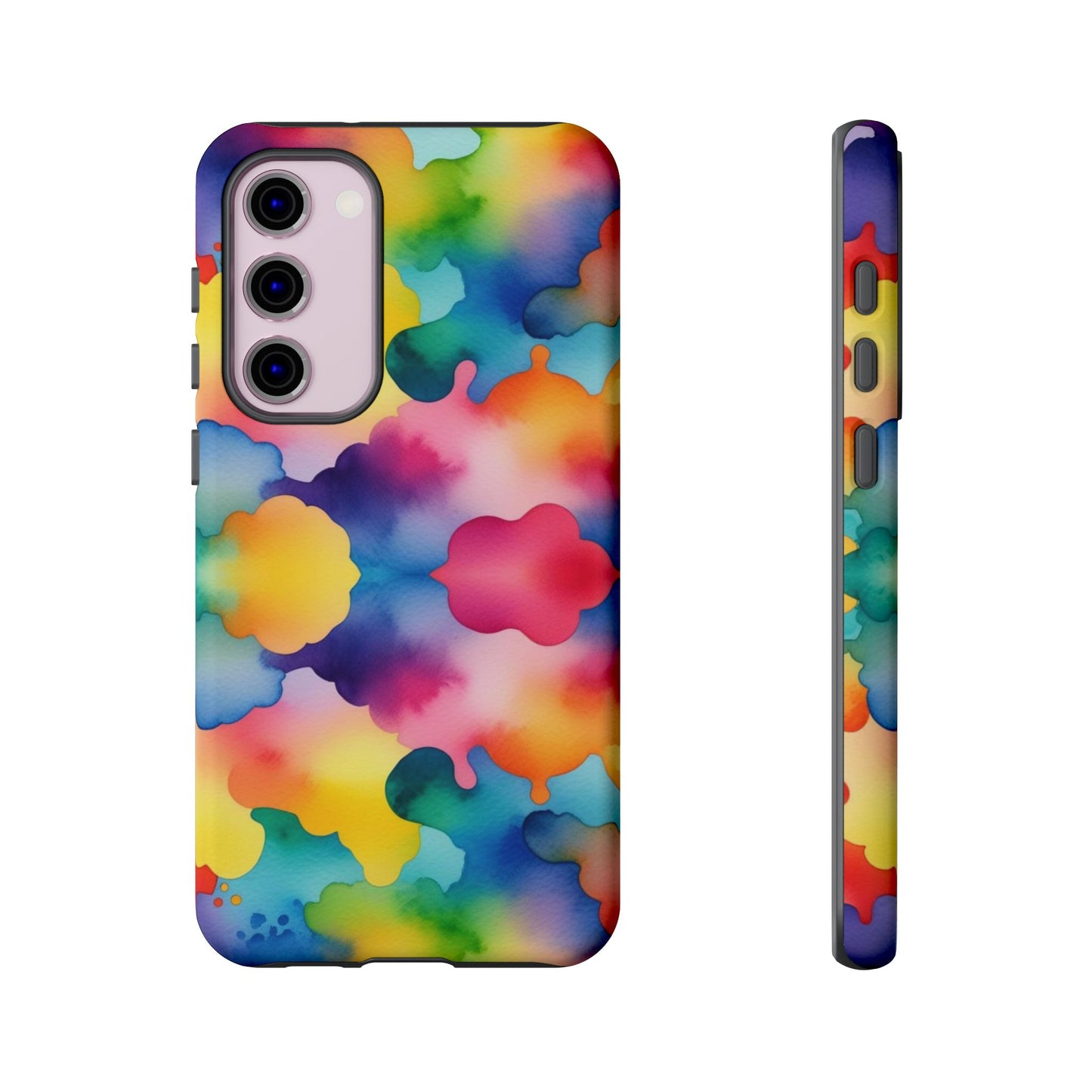 Rainbow Watercolor Samsung Tough Case